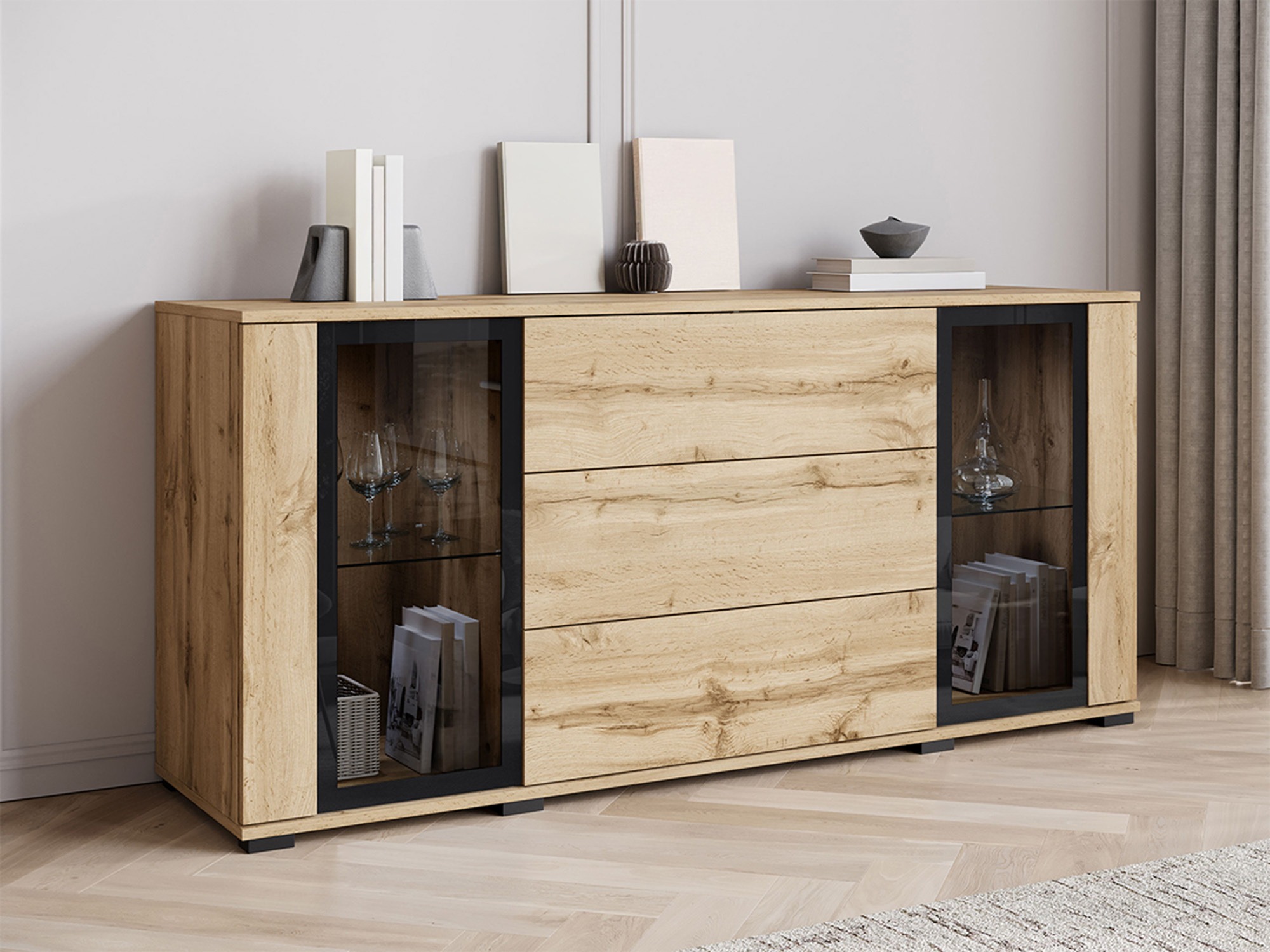 Komód Torcame 101 (Wotan tölgy)