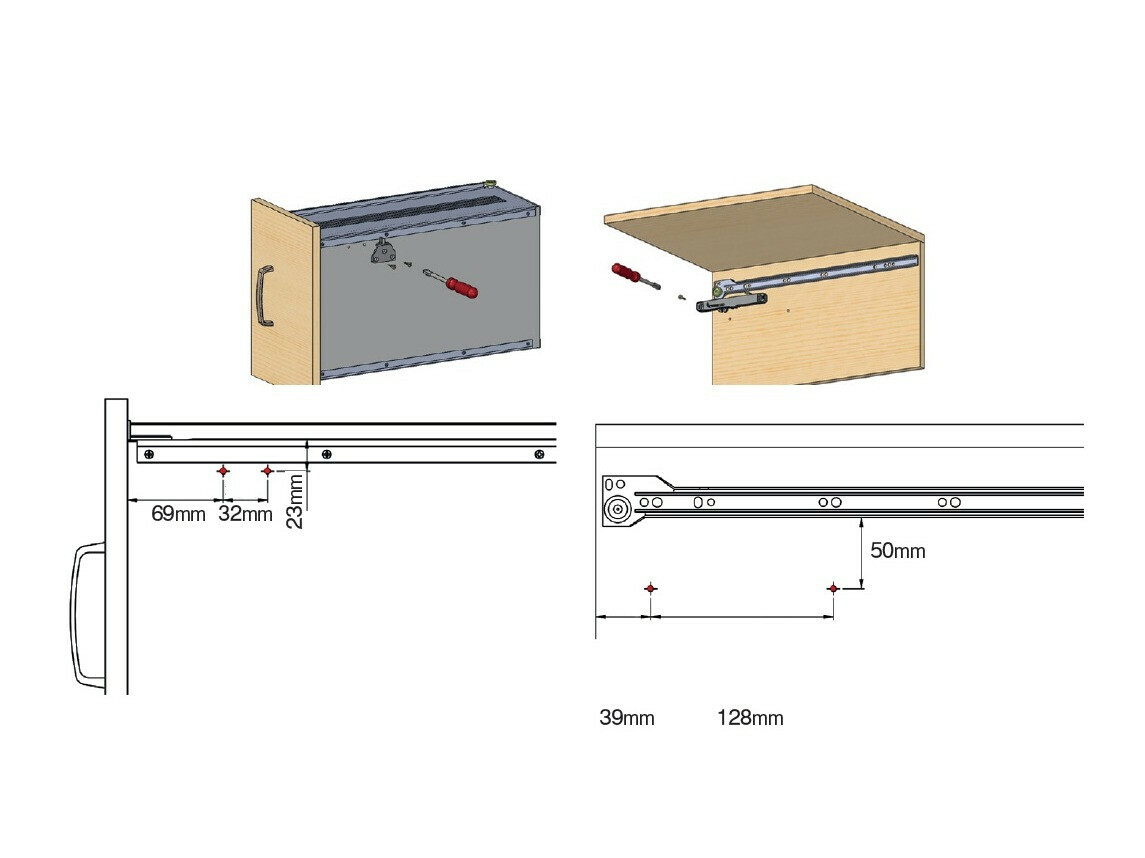 Fék fiókokhoz Ati 168