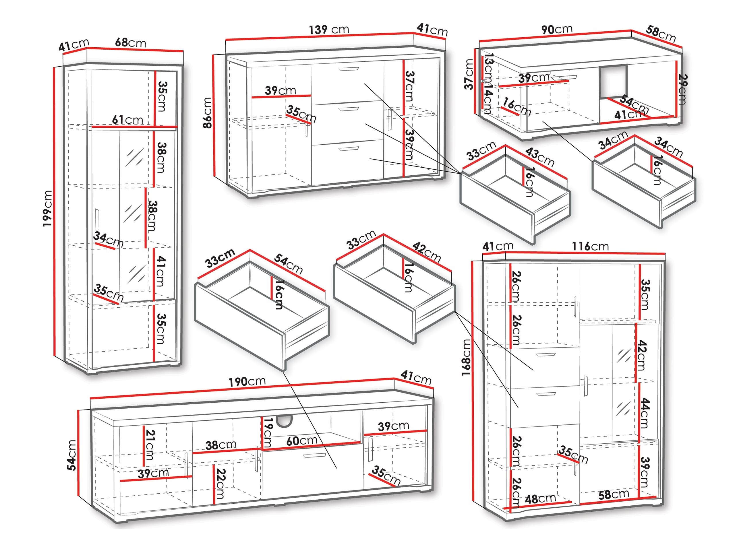Nappali szett Elisale 110