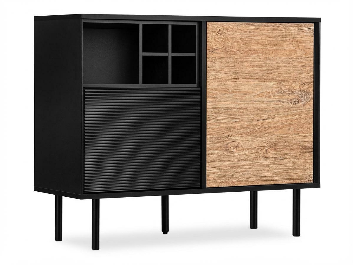 Szekrény Corevaru 109 (Fekete)