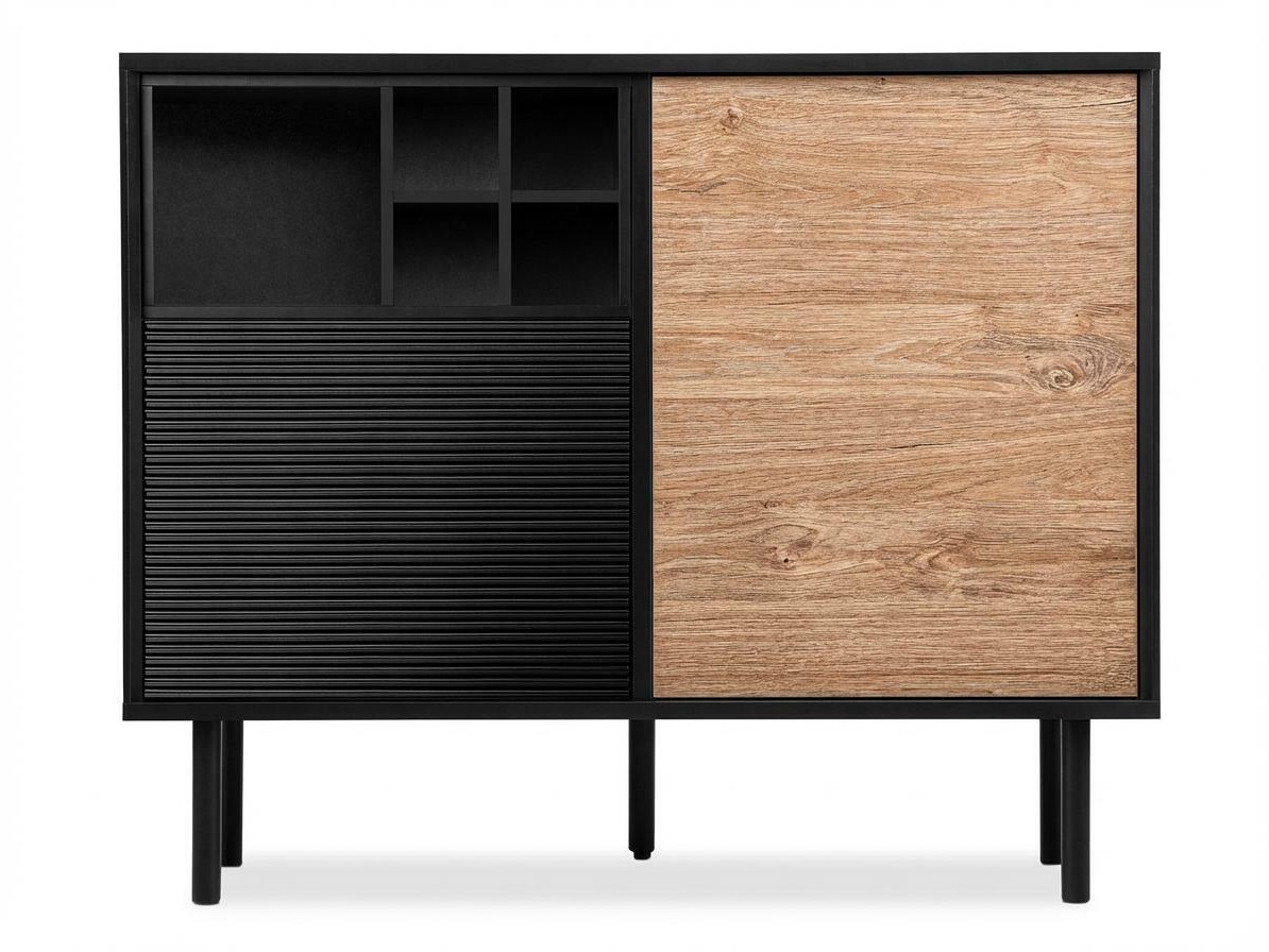 Szekrény Corevaru 109 (Fekete)