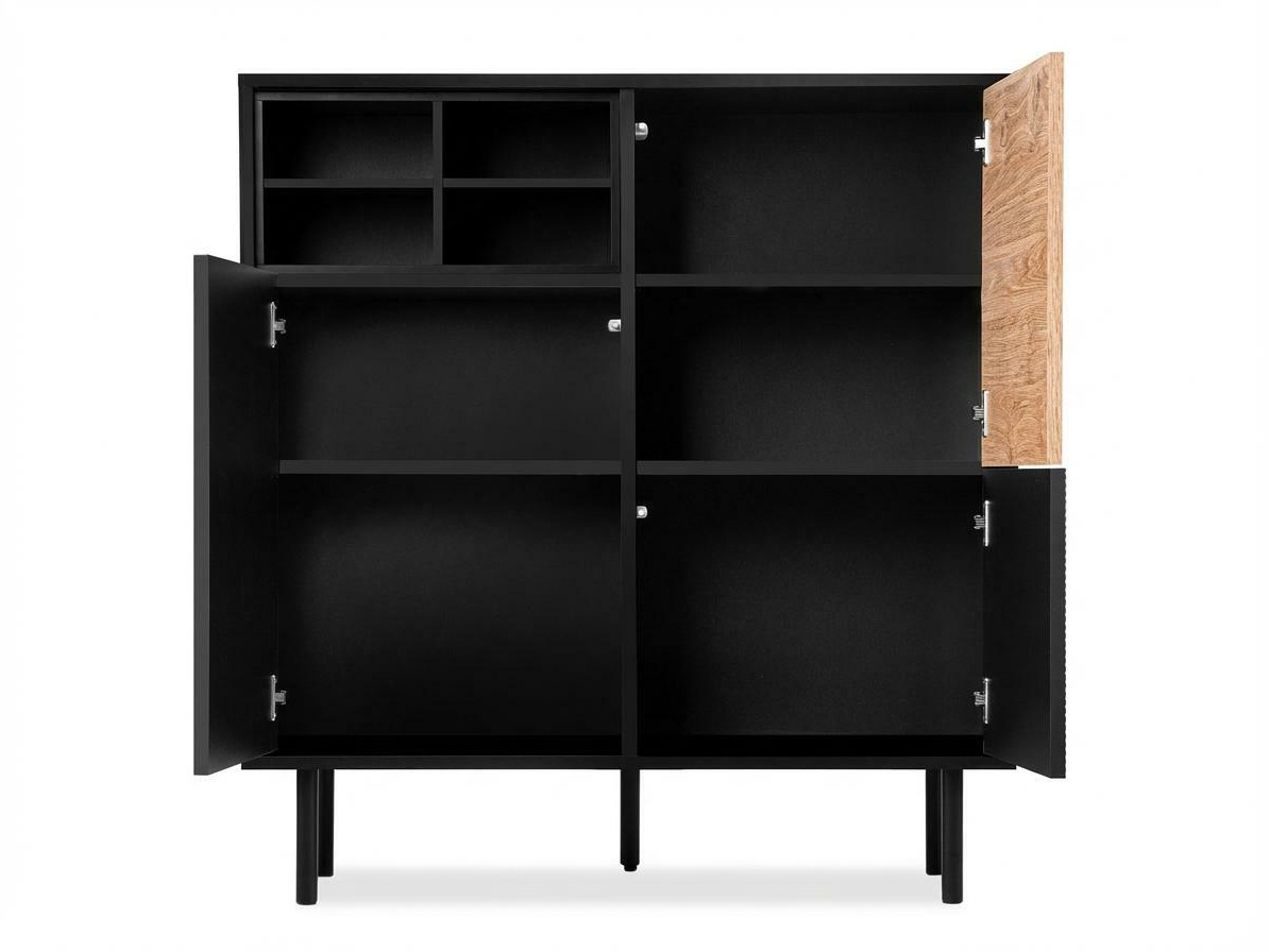 Szekrény Corevaru 111 (Fekete)