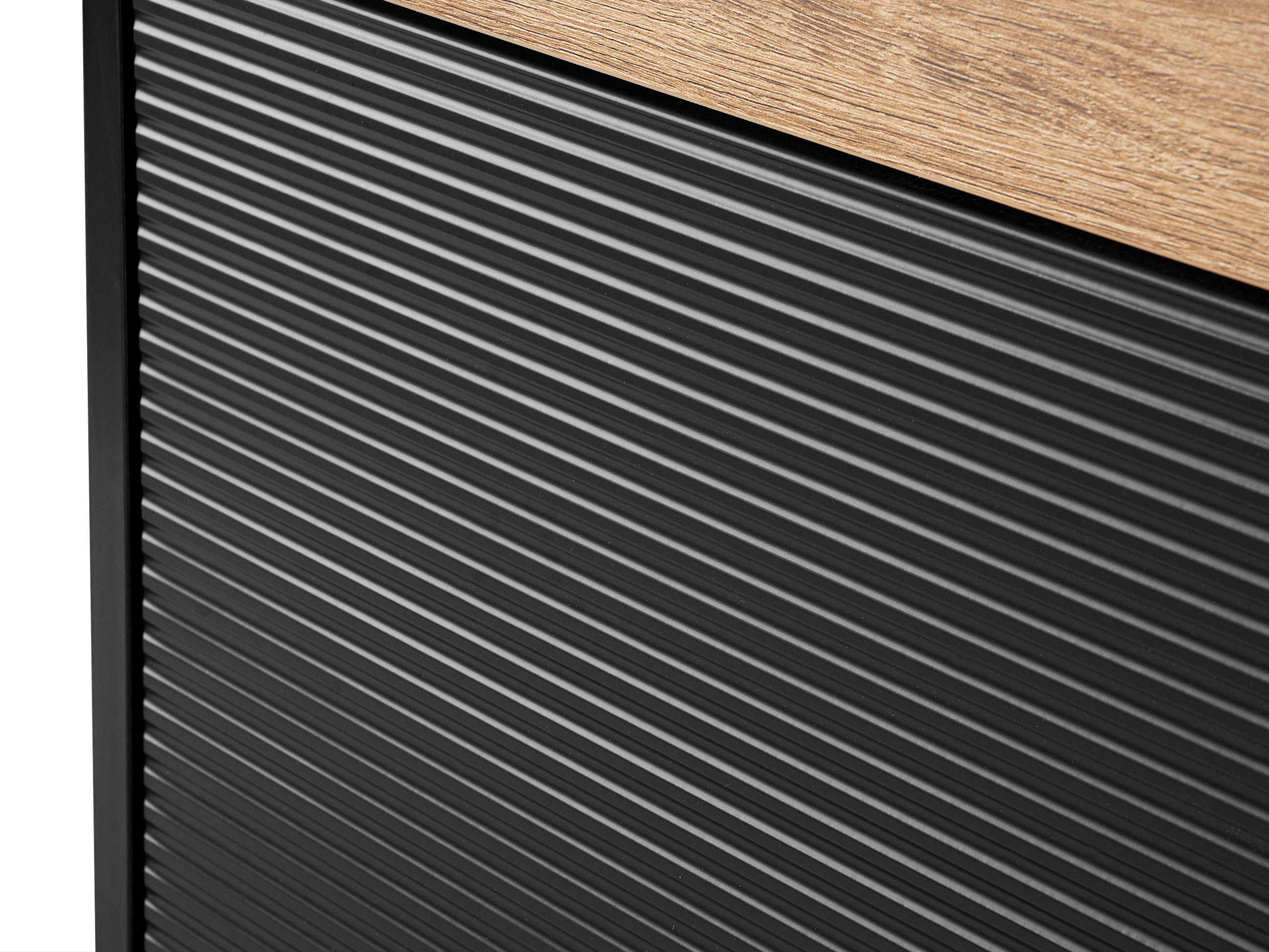 Szekrény Corevaru 112 (Fekete)