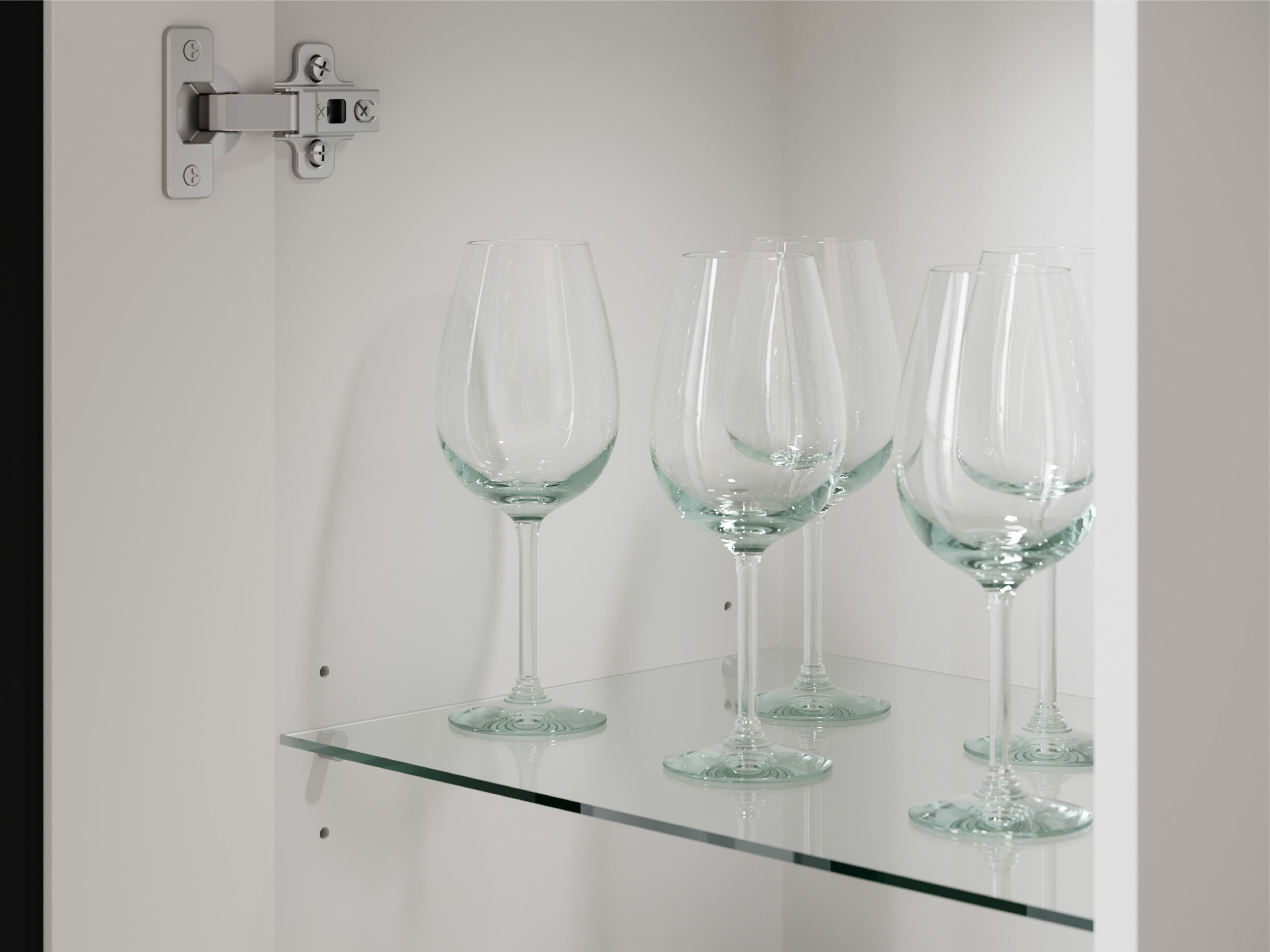 Nappali szett Torcame 103 (Fehér + Fényes fehér)