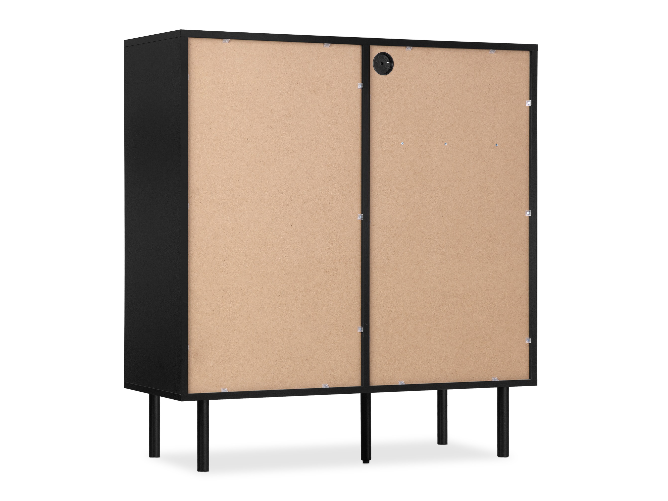 Szekrény Corevaru 115 (Fekete)