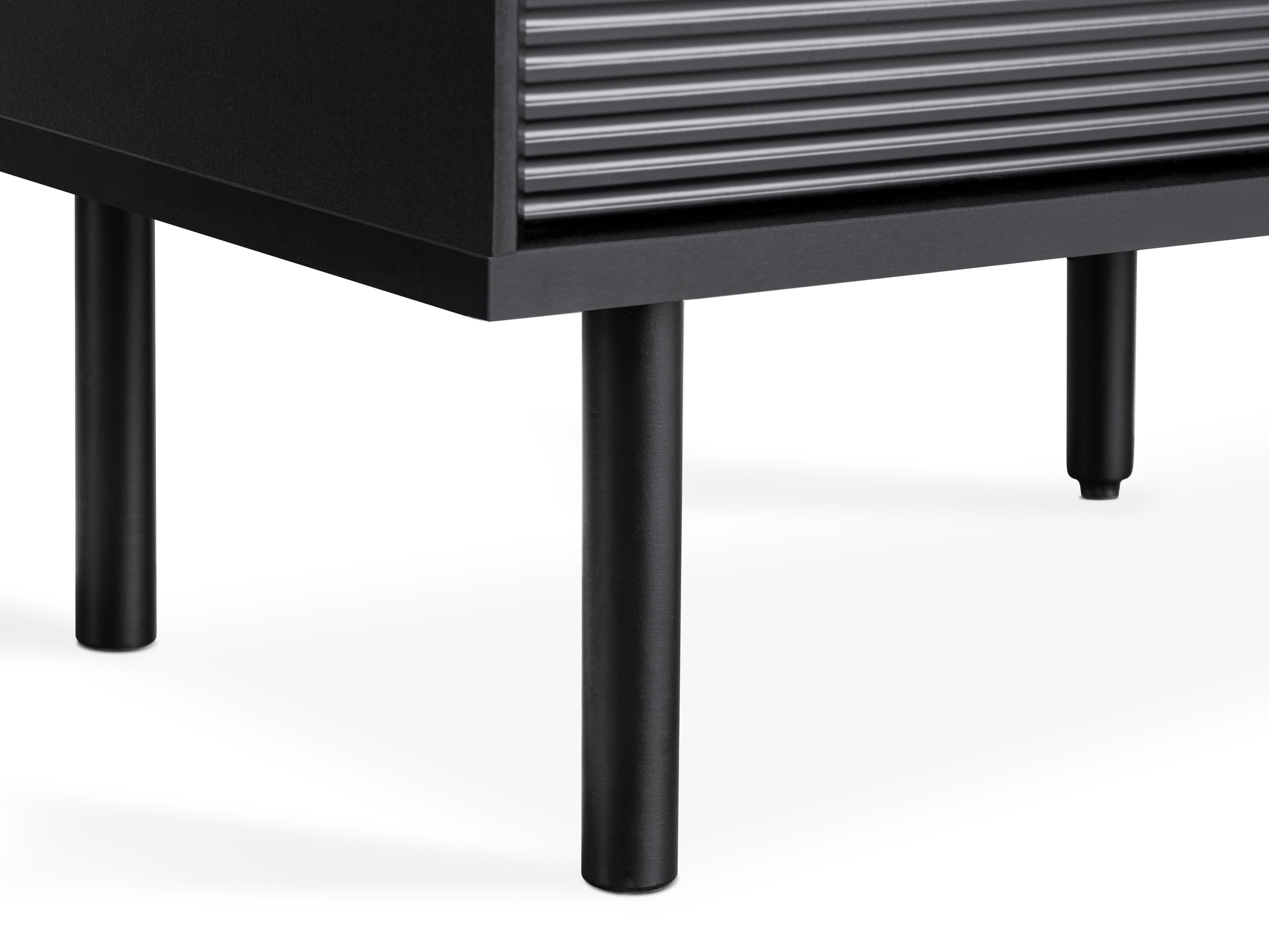 Szekrény Corevaru 115 (Fekete)