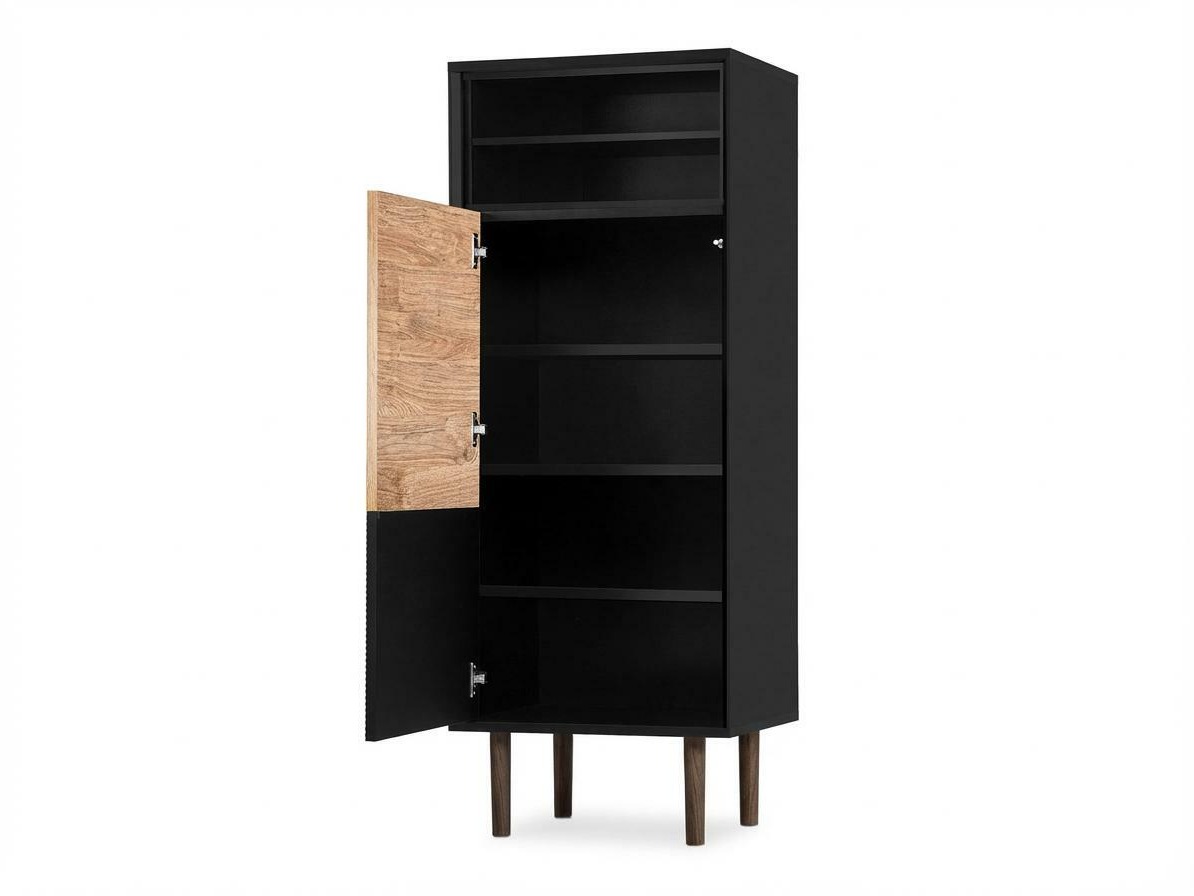 Szekrény Corevaru 116 (Fekete)