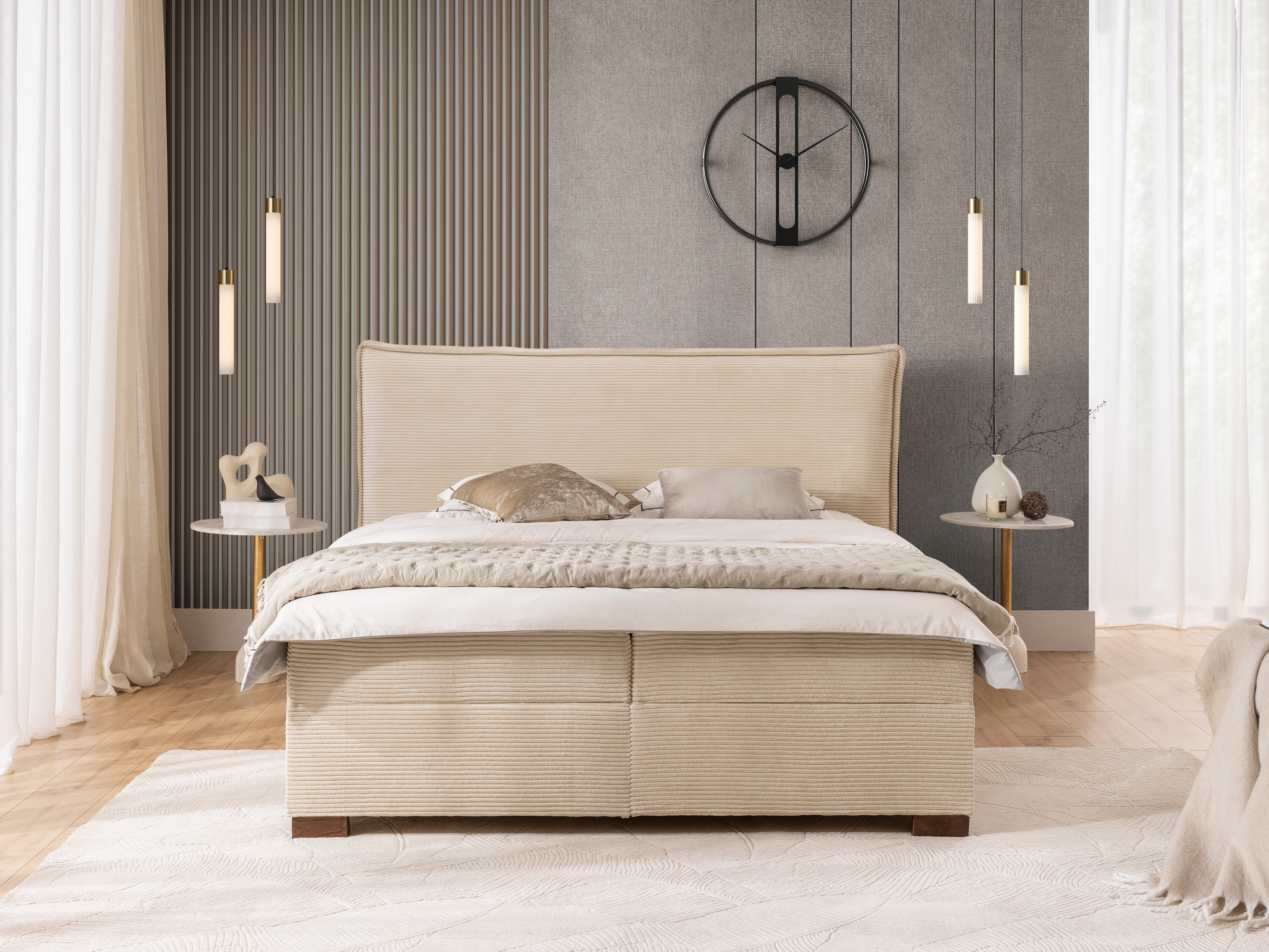 Kontinentális ágy Rocklin 135 (Lincoln 03)