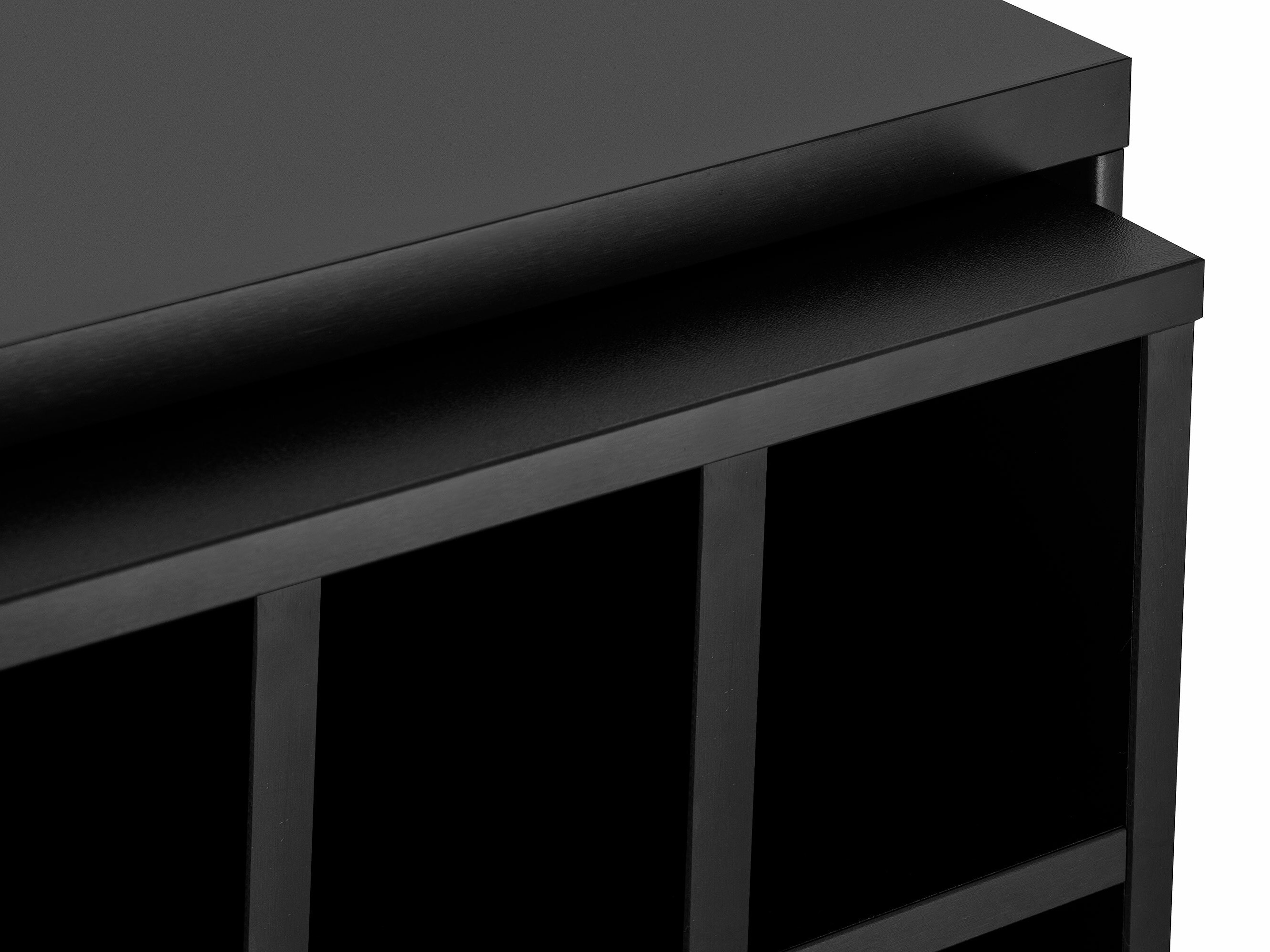 Szekrény Corevaru 117 (Fekete)