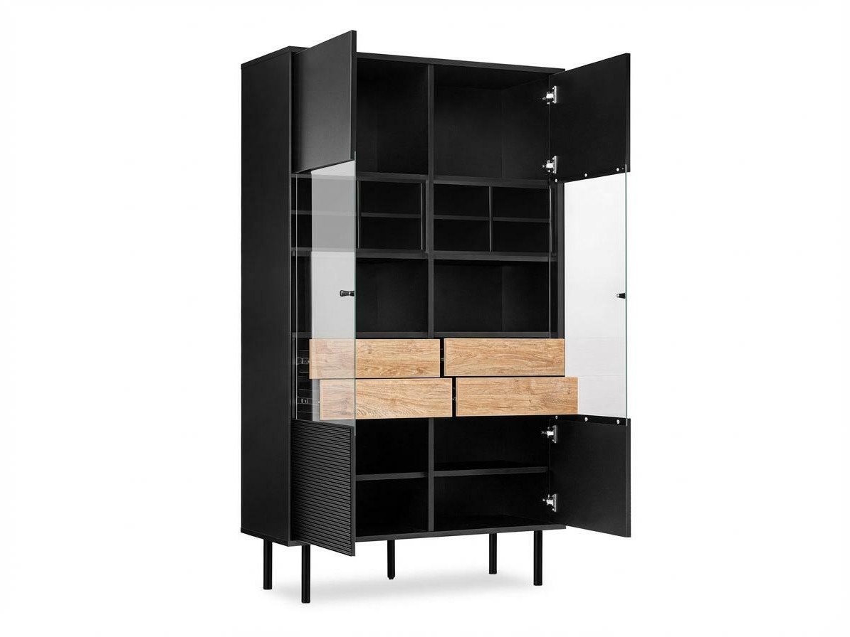 Könyvespolc Corevaru 119 (Fekete)