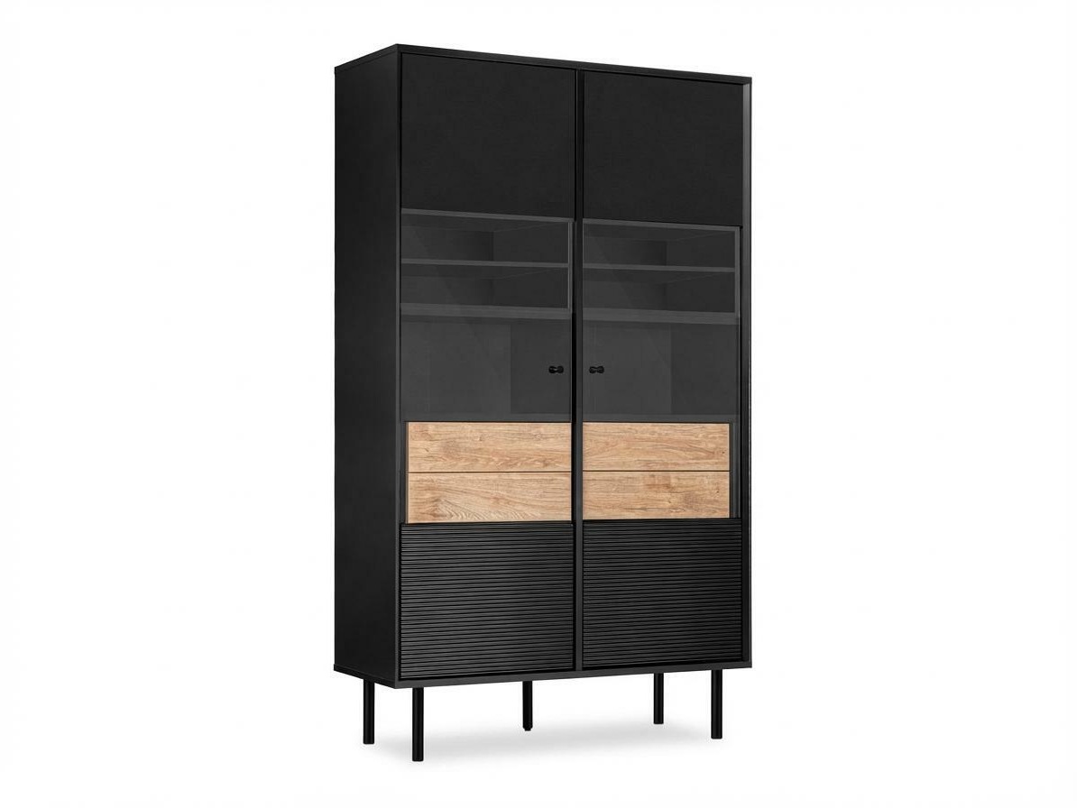 Könyvespolc Corevaru 120 (Fekete)