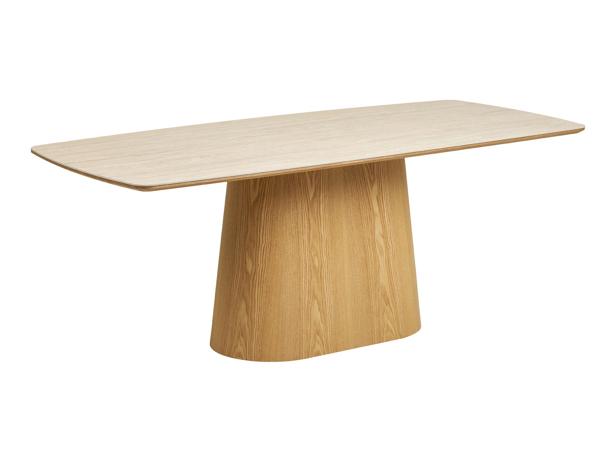 Asztal Brea 269 (Tölgy + Világos Travertine)