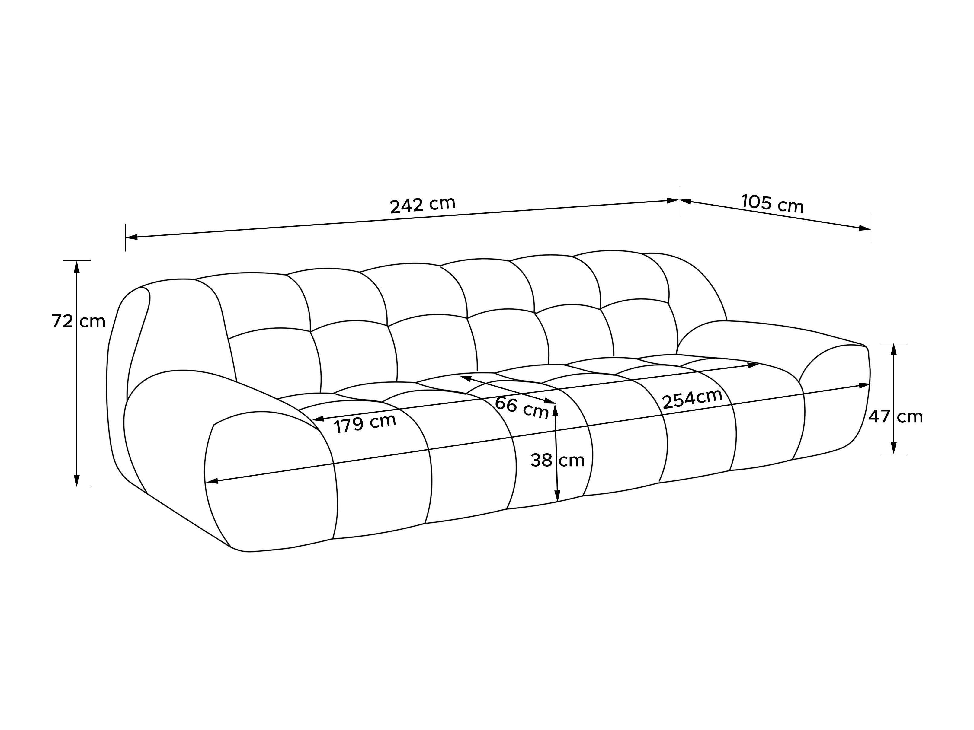 Kanapé Temecula 127 (Manza 01)