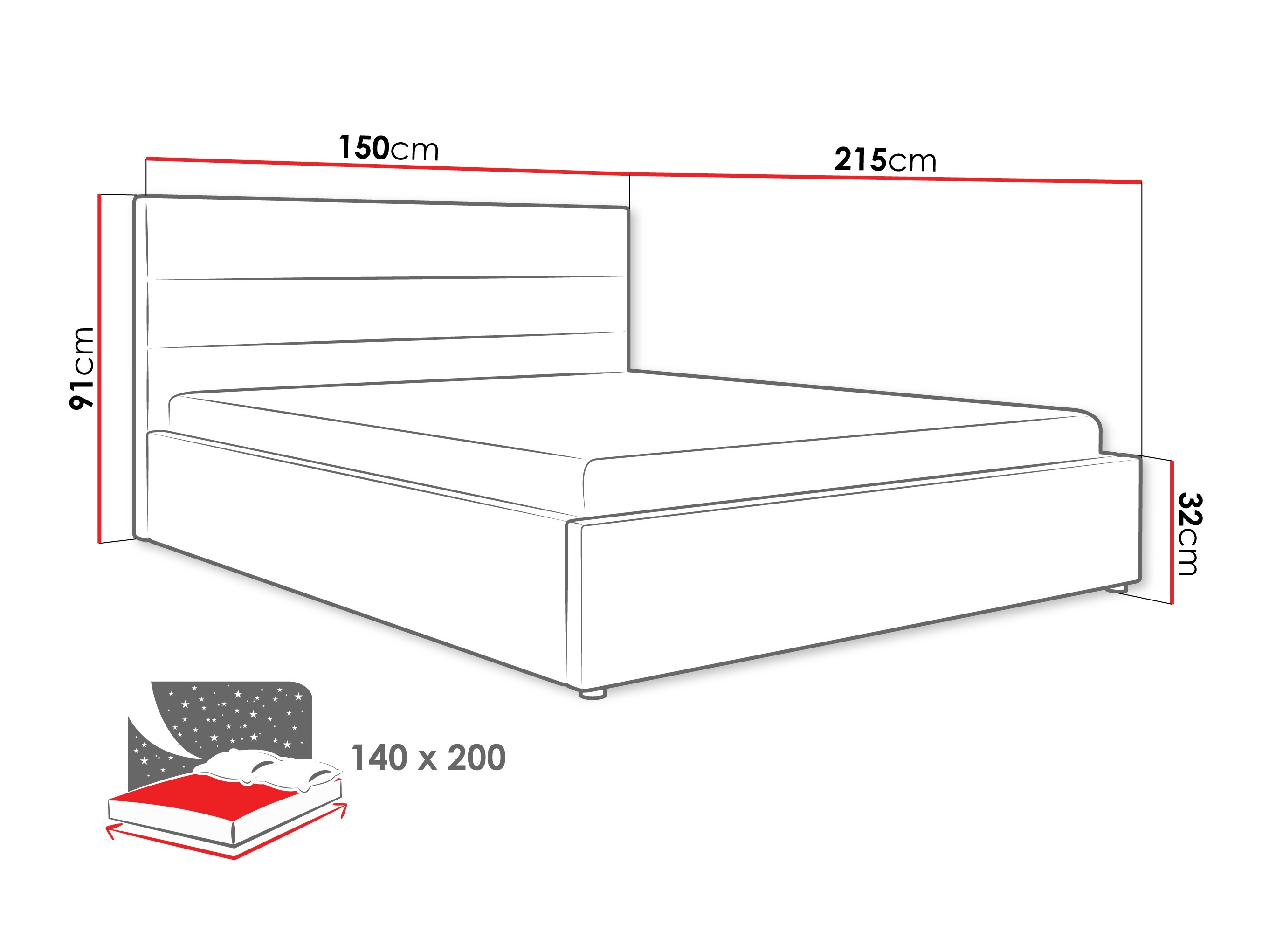 Ágy Comfivo 454 (Hlr 19)