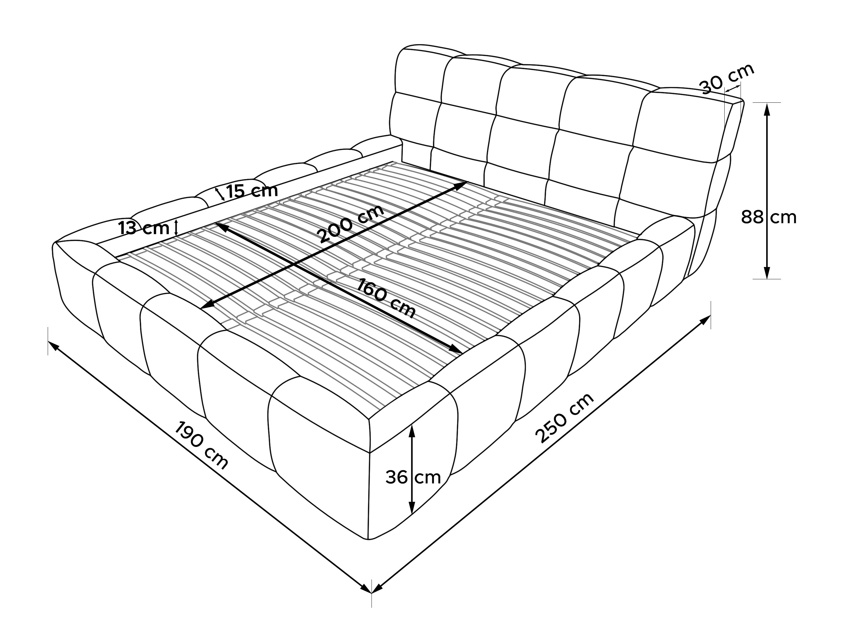 Ágy Temecula 128 (Memphis 11)