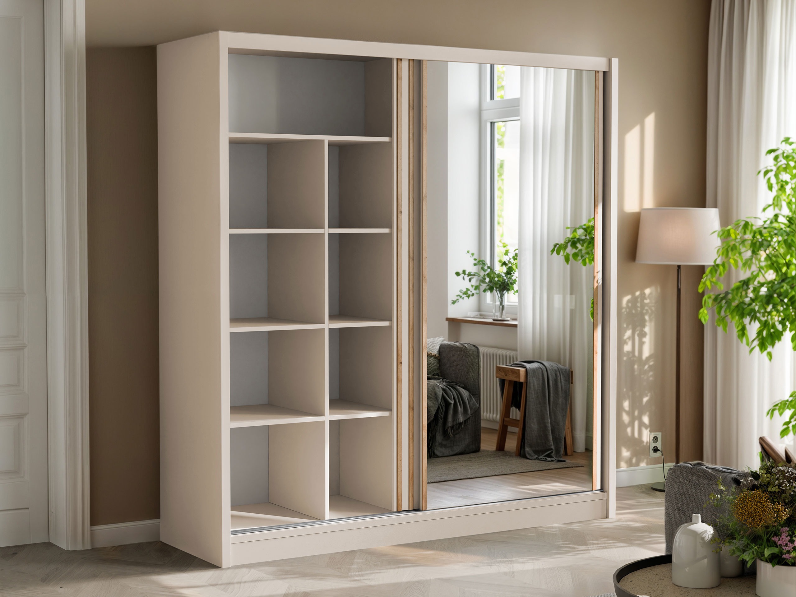 Gardróbszekrény Honolulu 274 (Kasmír + Wotan tölgy)