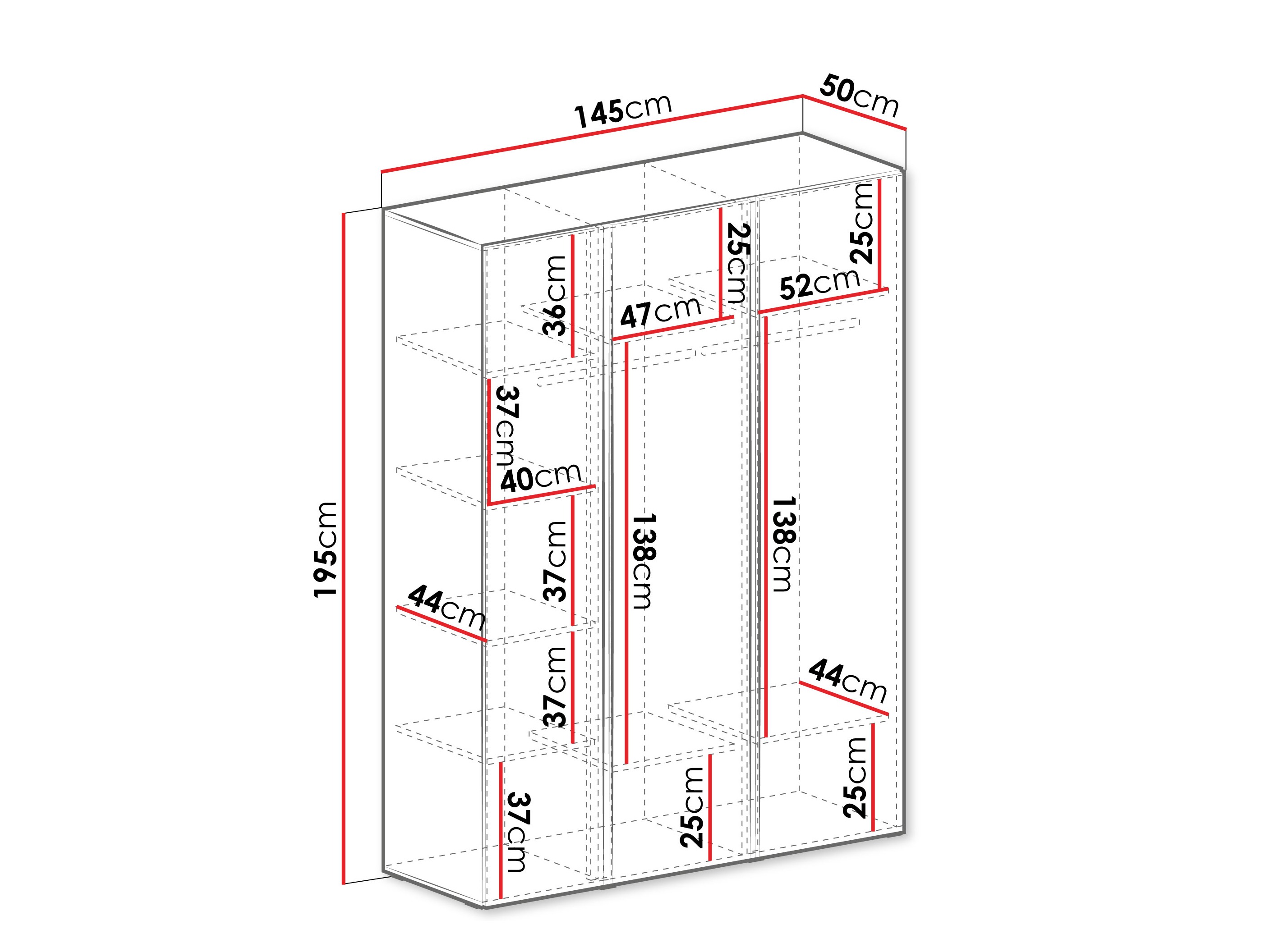 Gardróbszekrény Fiosono 100 (Poros zöld + Tölgy)