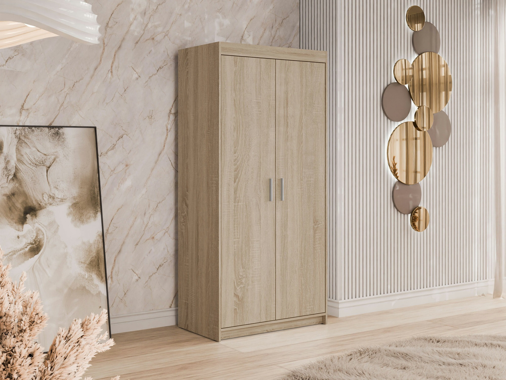 Gardróbszekrény SH11007 kisebb sérüléssel