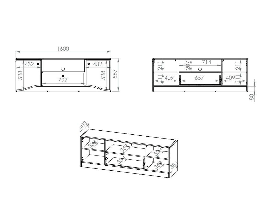 TV-állvány SH11025