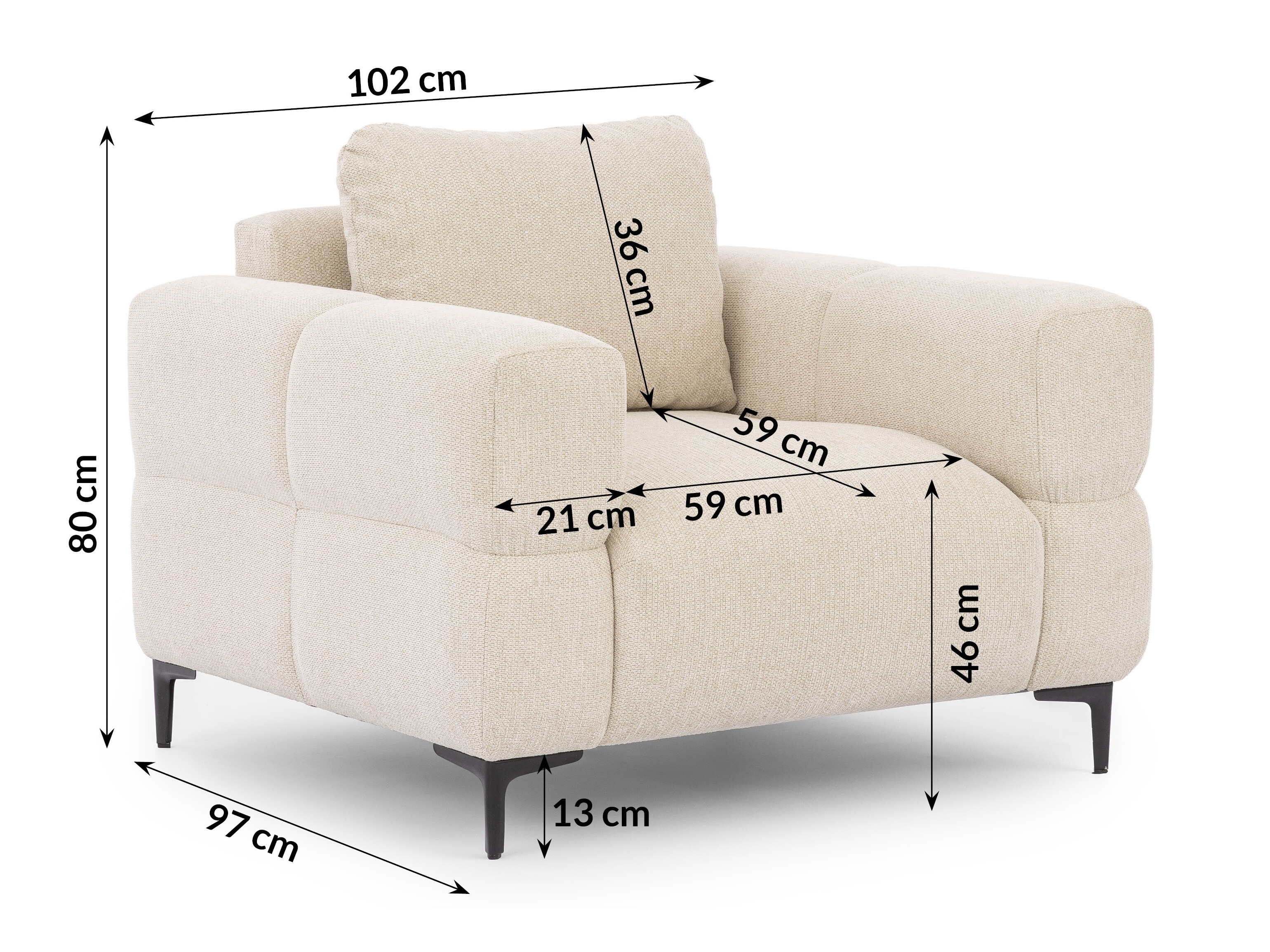 Fotel Rocklin 136 (Aragon 03)