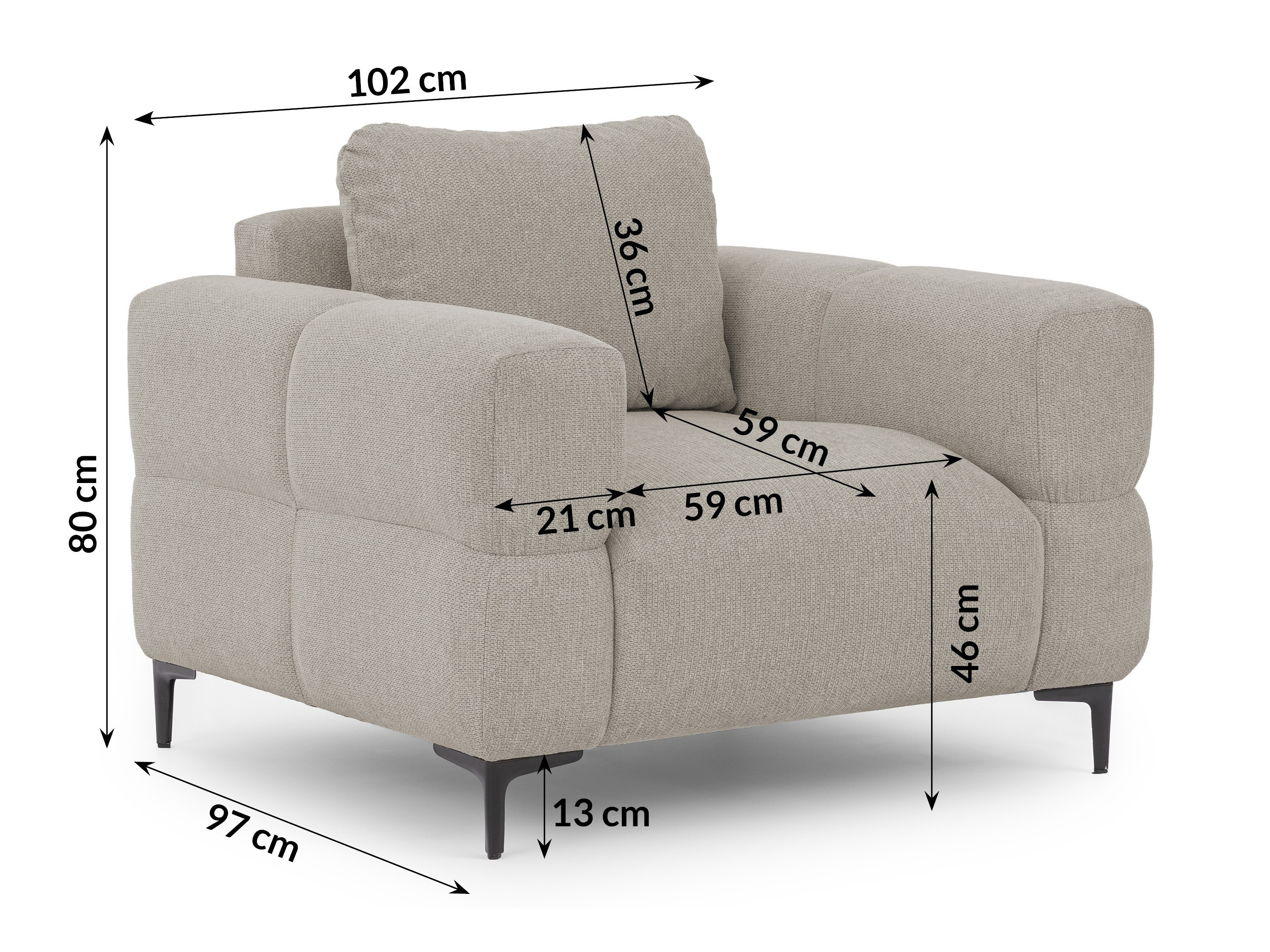 Fotel Rocklin 136 (Aragon 20)