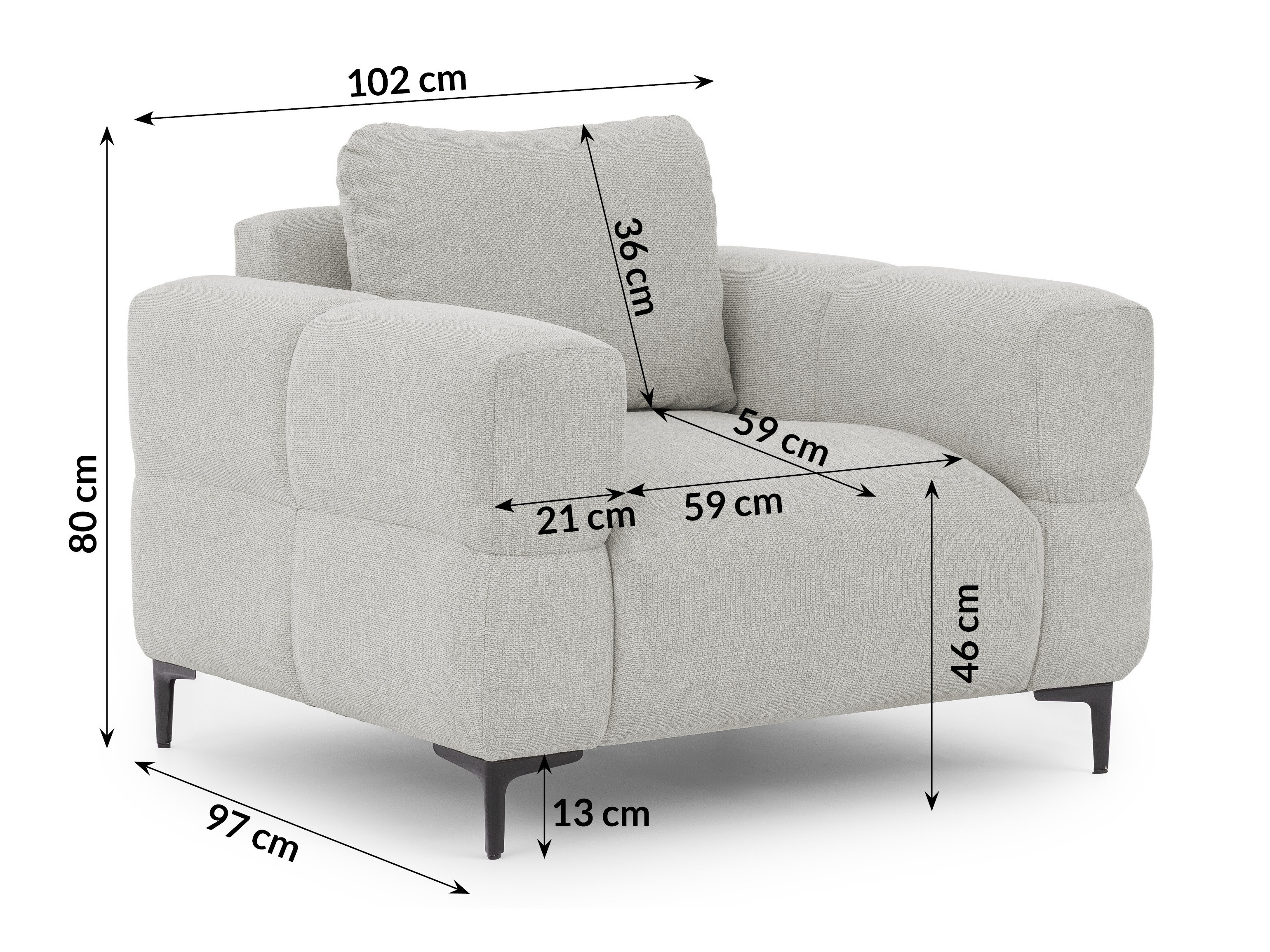 Fotel Rocklin 136 (Aragon 80)