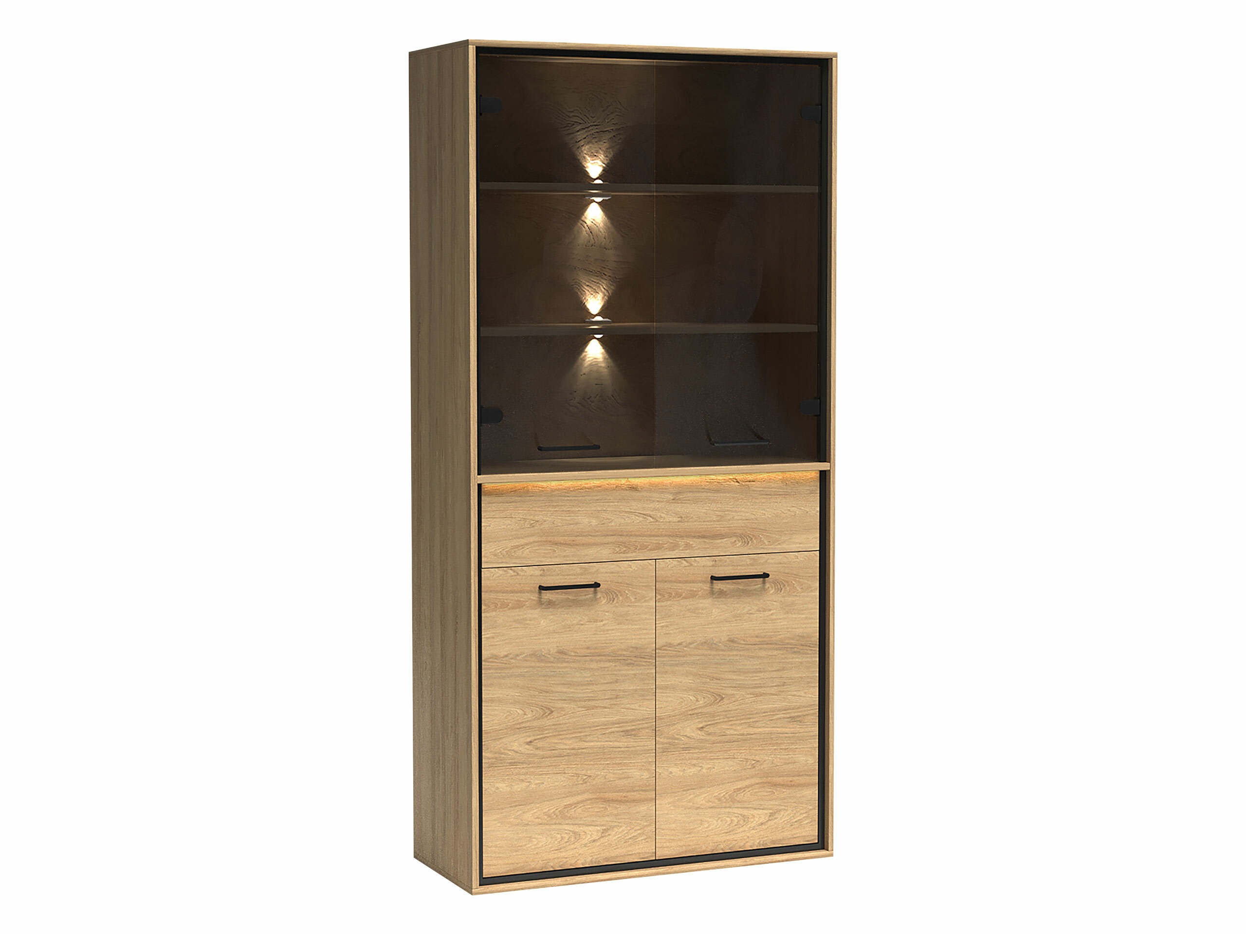 Könyvespolc Etrmoni 102 (Világos fa)