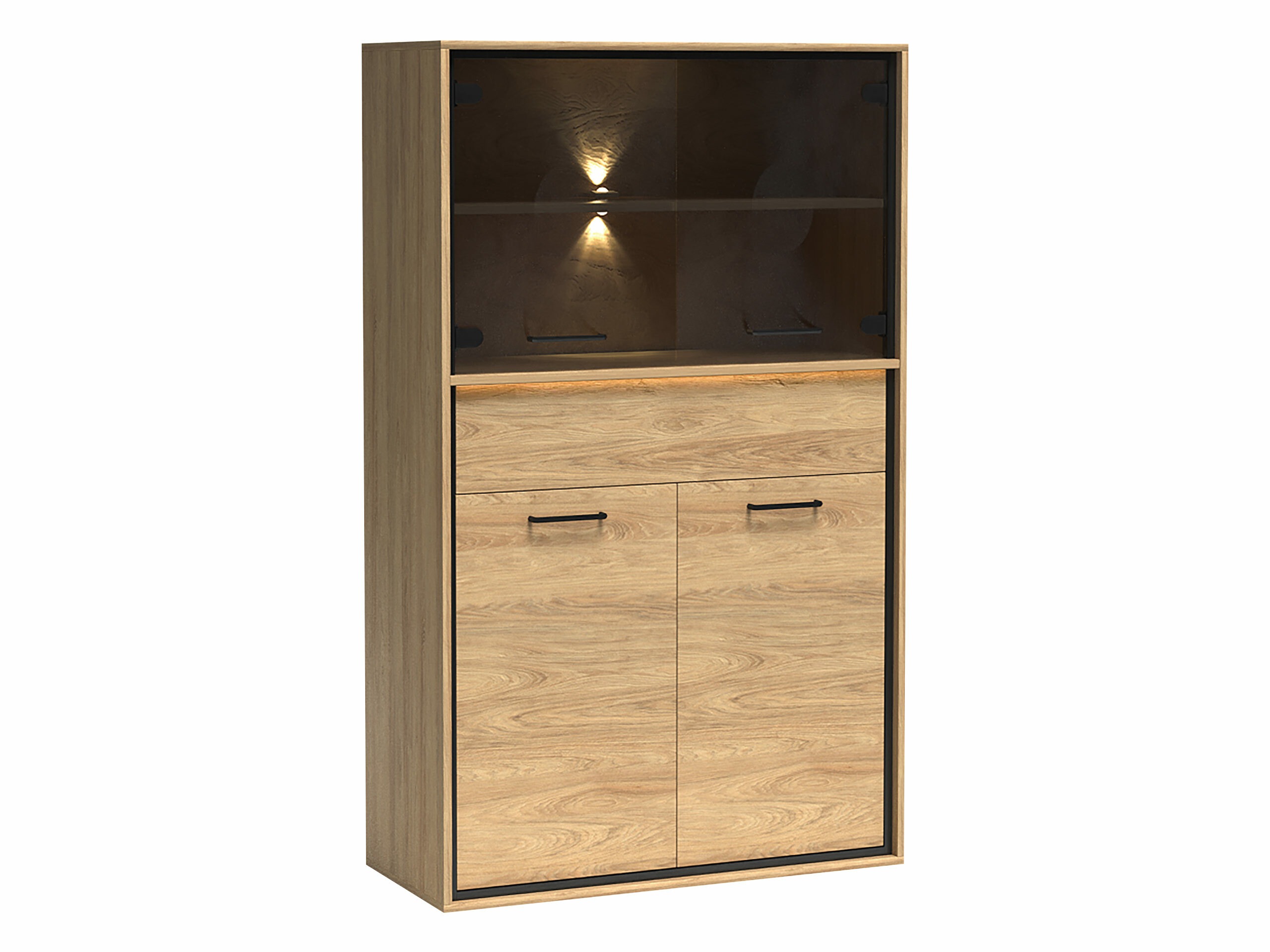 Könyvespolc Etrmoni 107 (Világos fa)