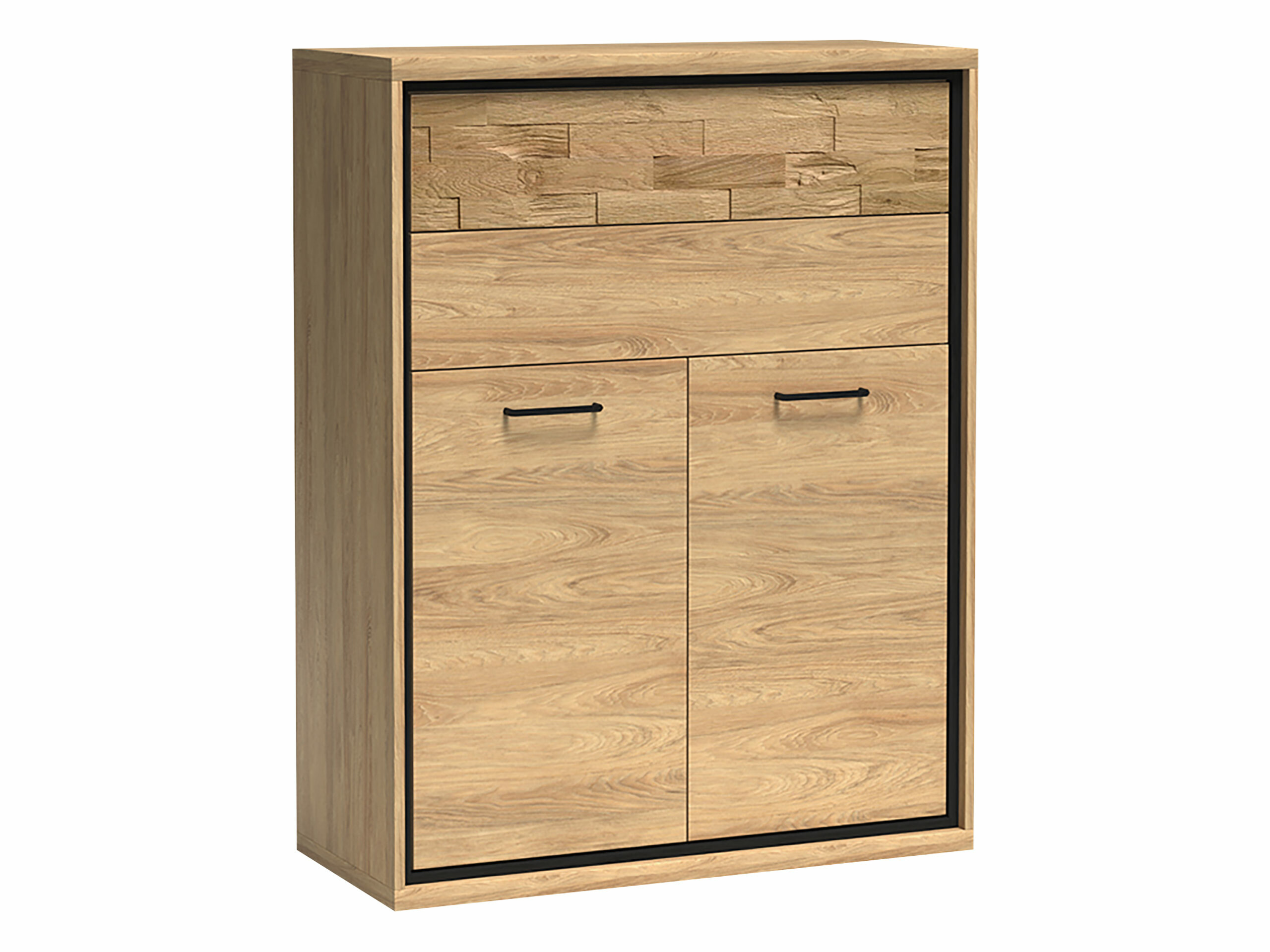 Komód Etrmoni 103 (Világos fa + Tölgy)