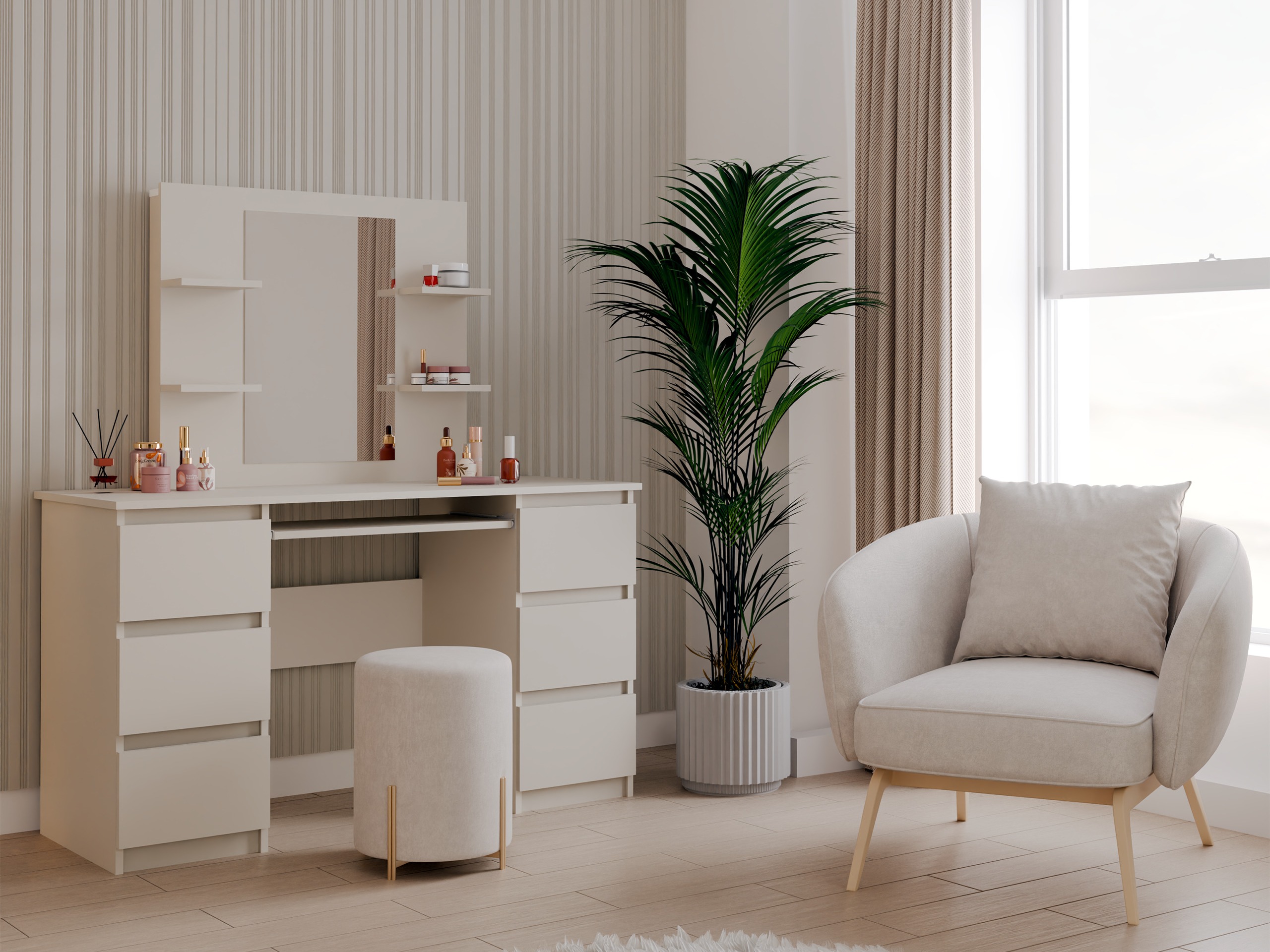 Fésülködő asztal Mandeville 359 (Kasmír)