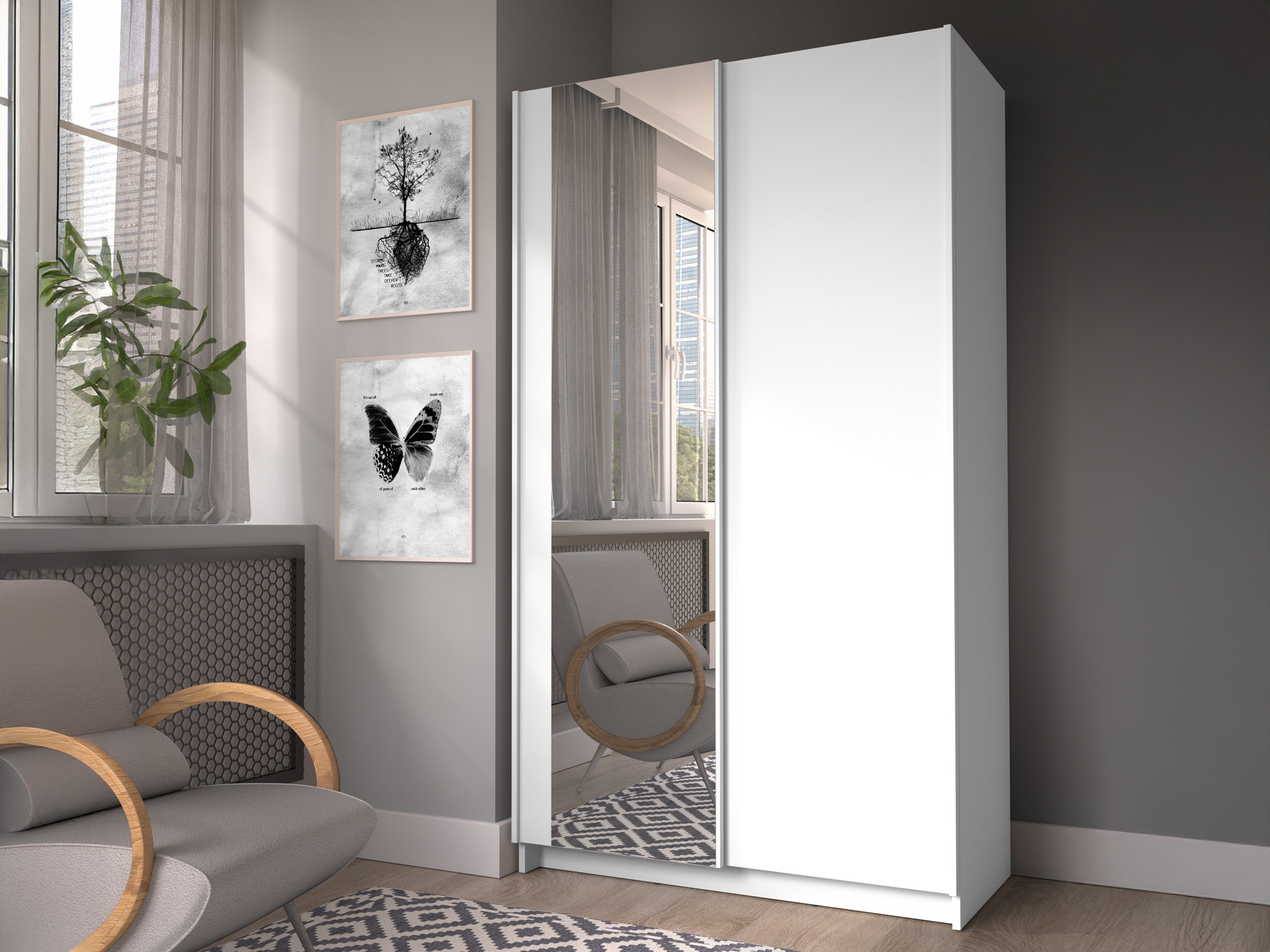 Gardróbszekrény SH11063