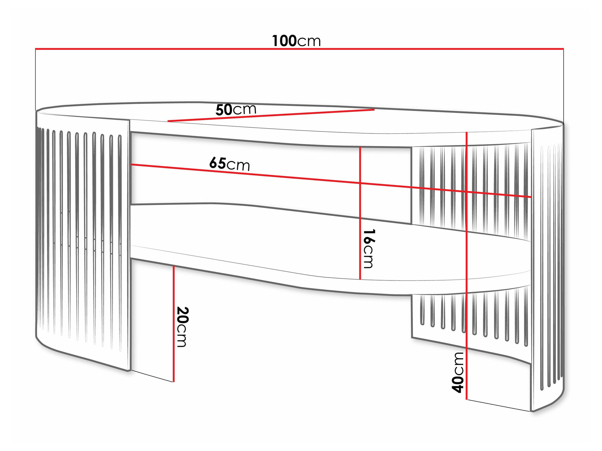 Dohányzóasztal SH11127