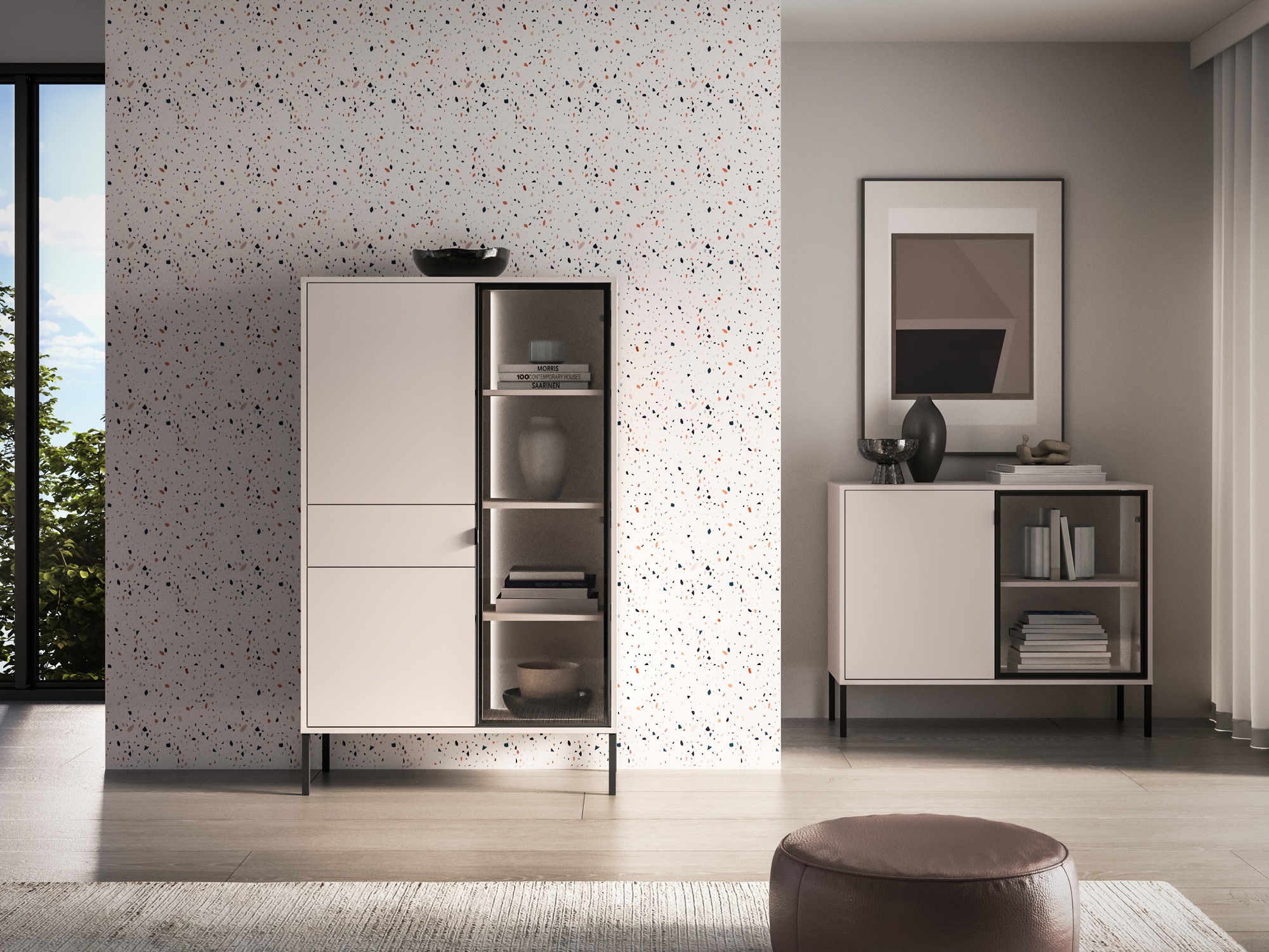 Könyvespolc Virsalo 100 (Kasmír)