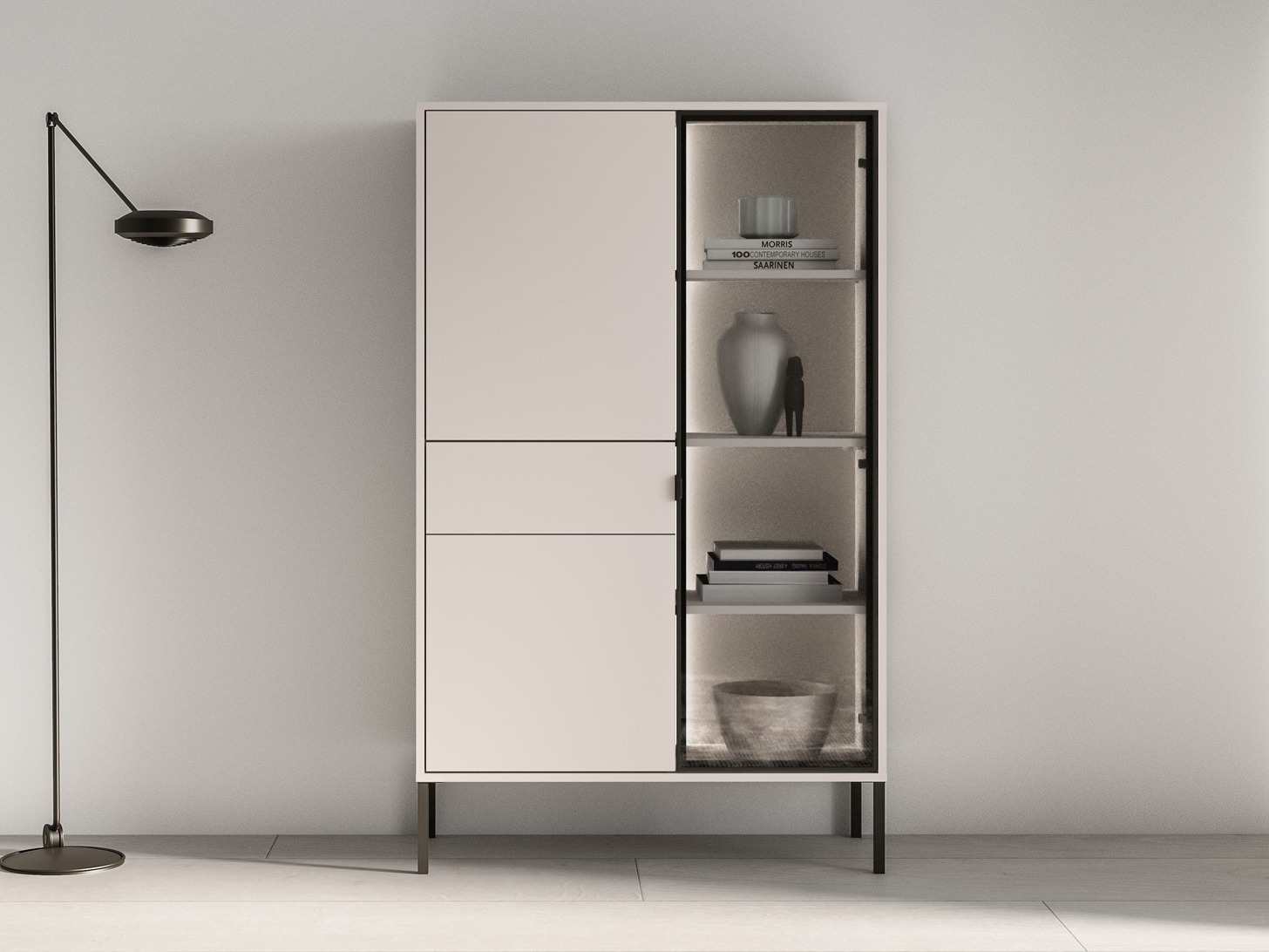 Könyvespolc Virsalo 100 (Kasmír)