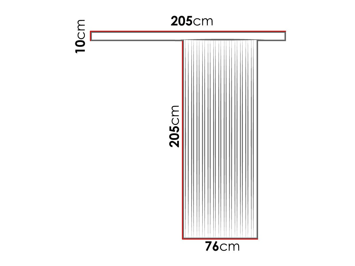 Tolóajtók SH11134 sérült csomagolással
