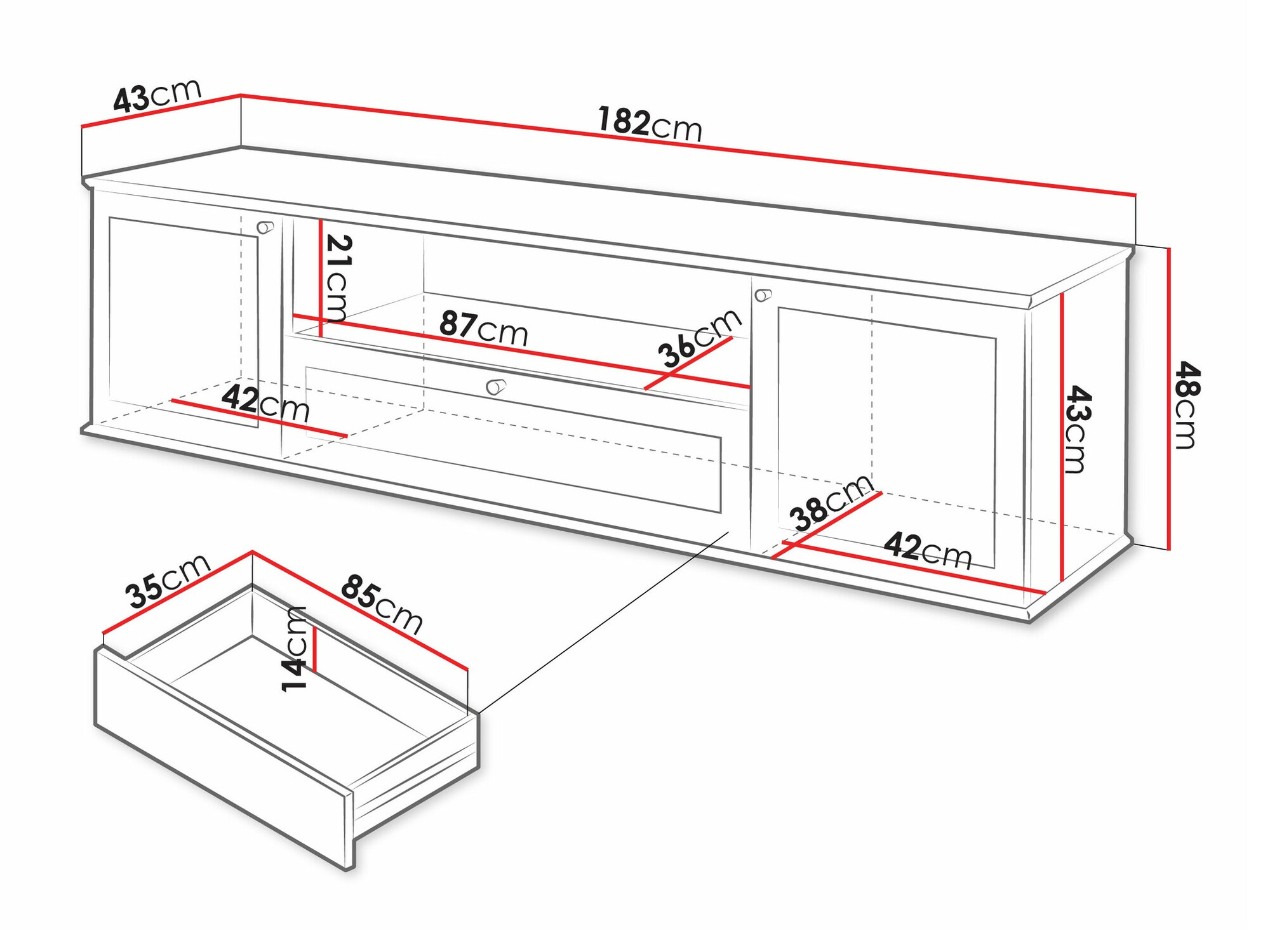 TV-állvány SH11094