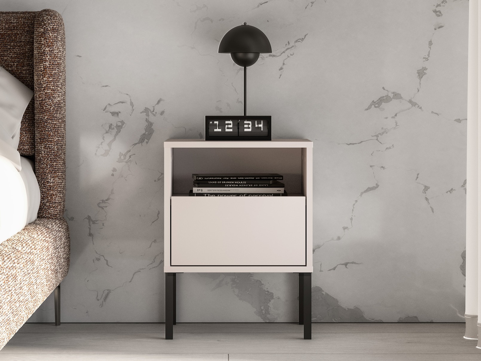 Éjjeliszekrény Virsalo 104 (Kasmír)