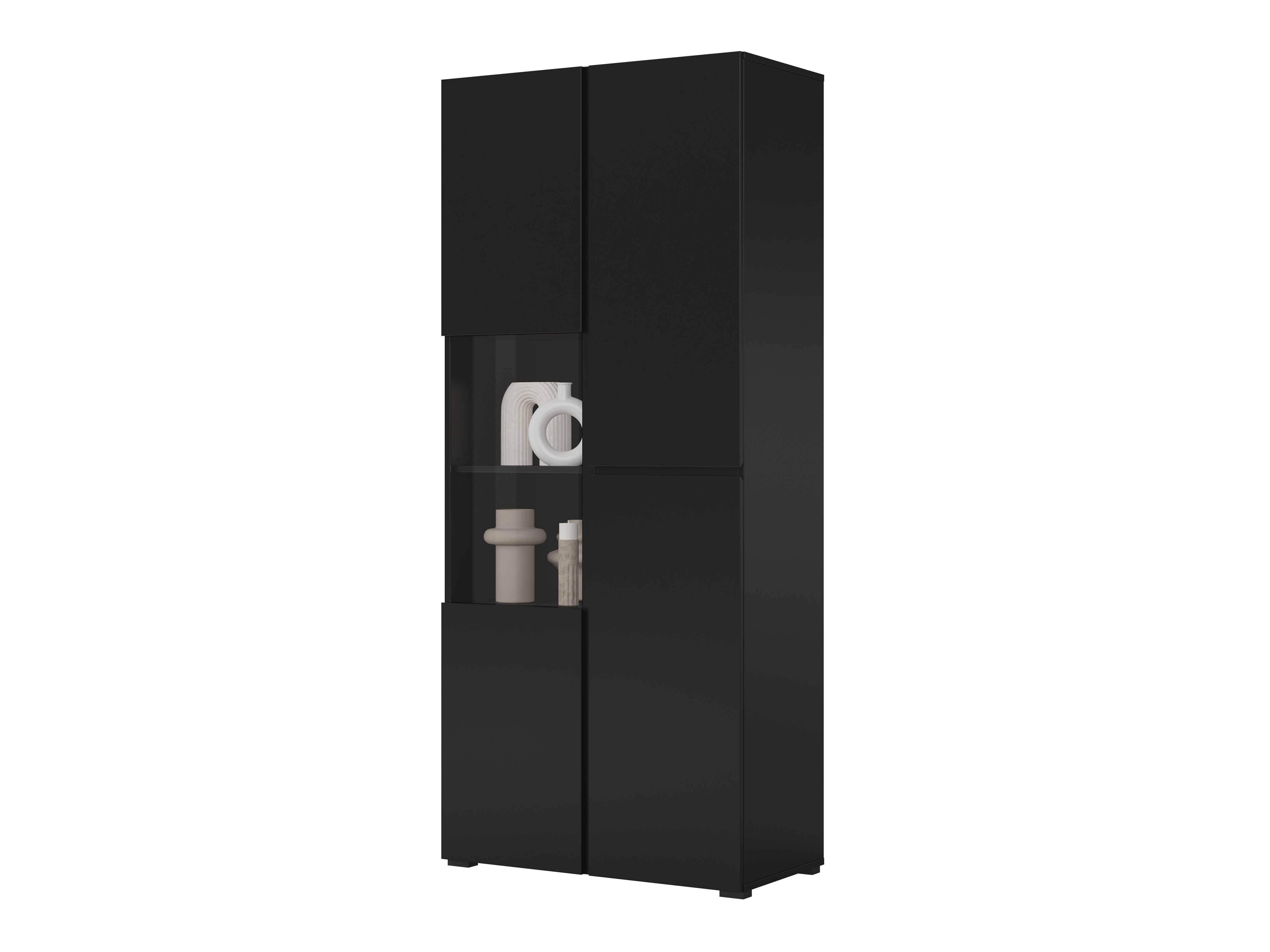 Könyvespolc Alfere 110 (Fekete)