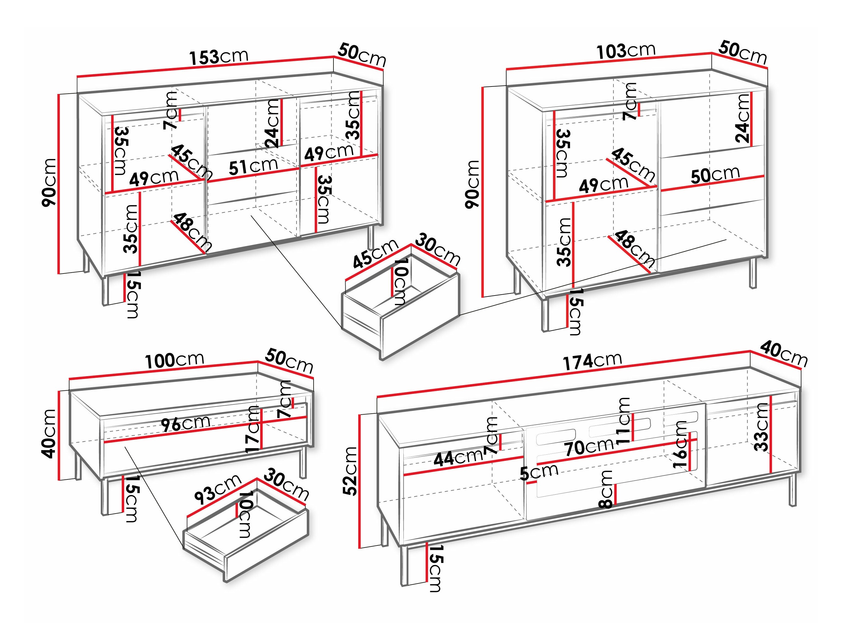 Nappali szett Comfivo Delruva III (Fehér)