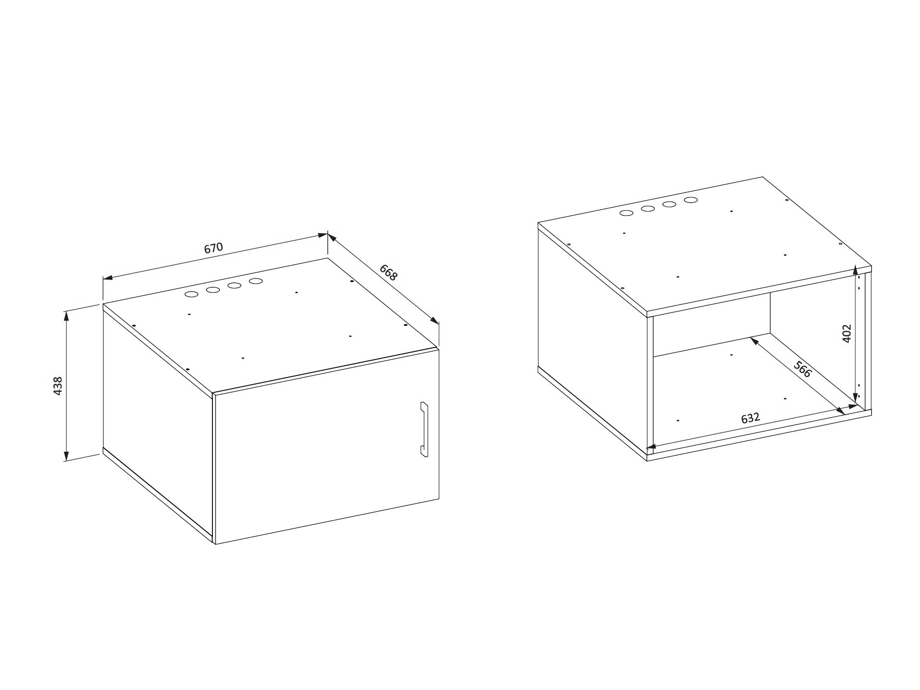 Fali fürdőszoba szekrény Novdele 104 (Kasmír)