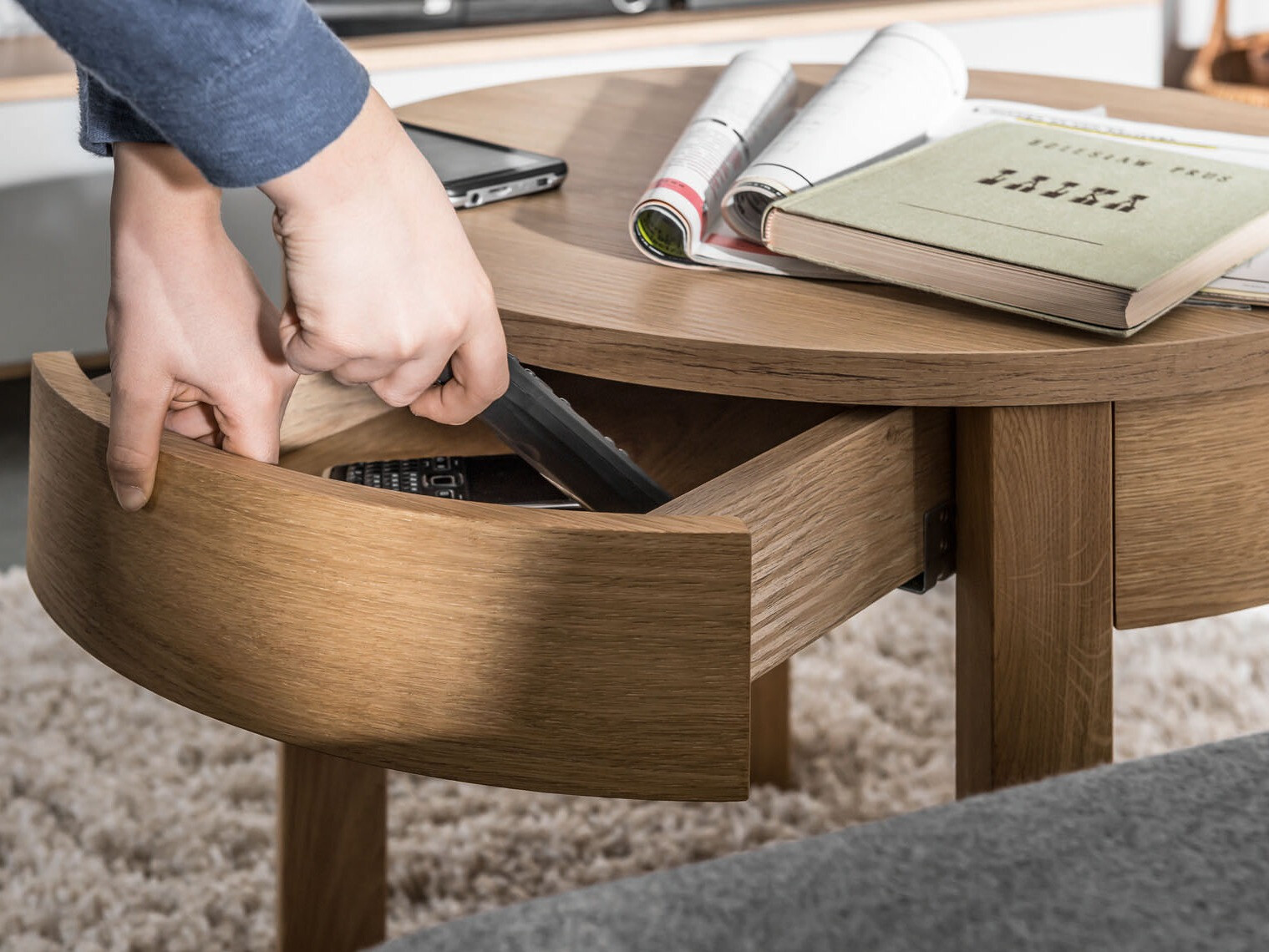 Dohányzóasztal Sosero 102 (Tölgy)