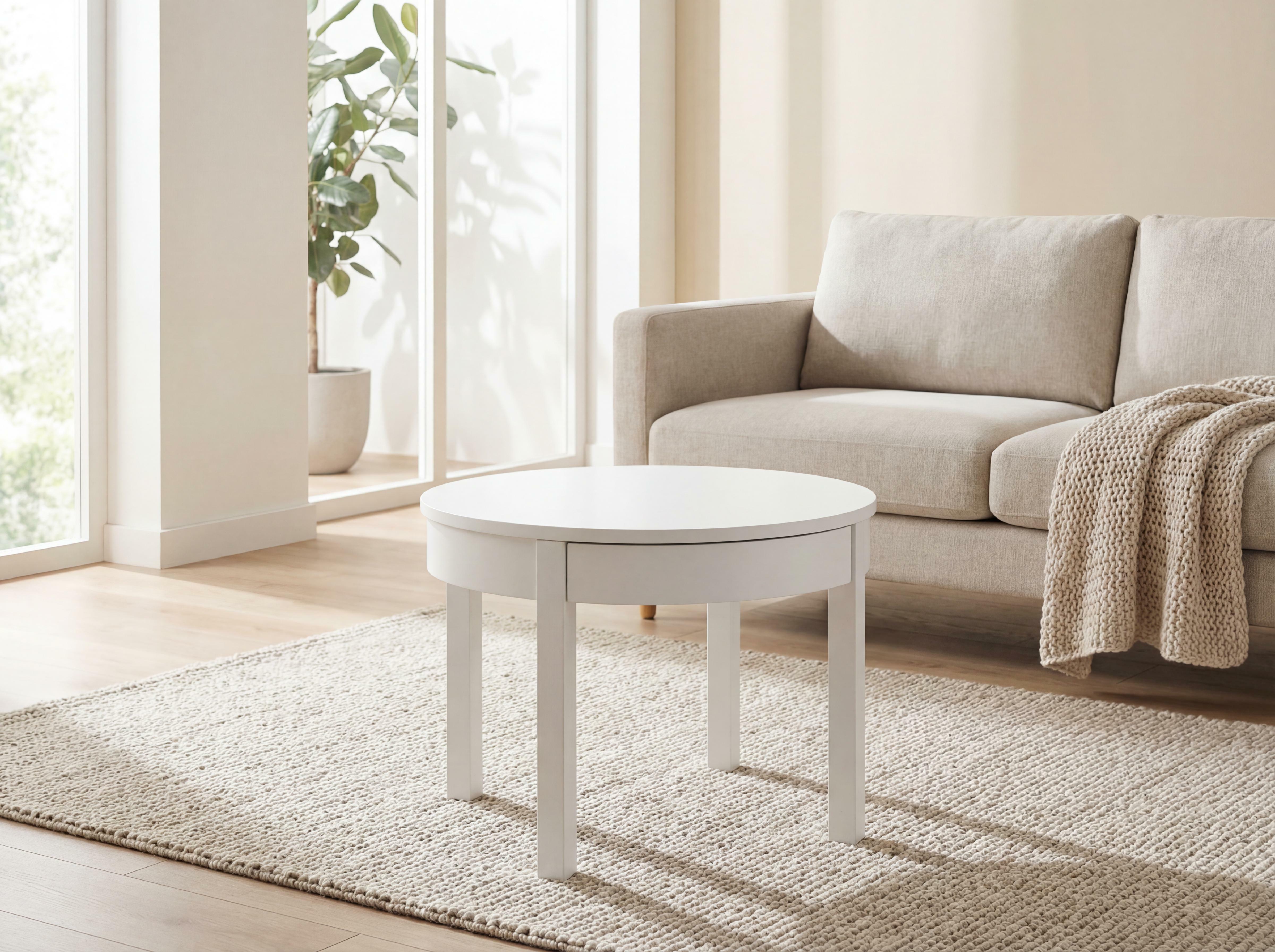 Dohányzóasztal Sosero 103 (Fehér)