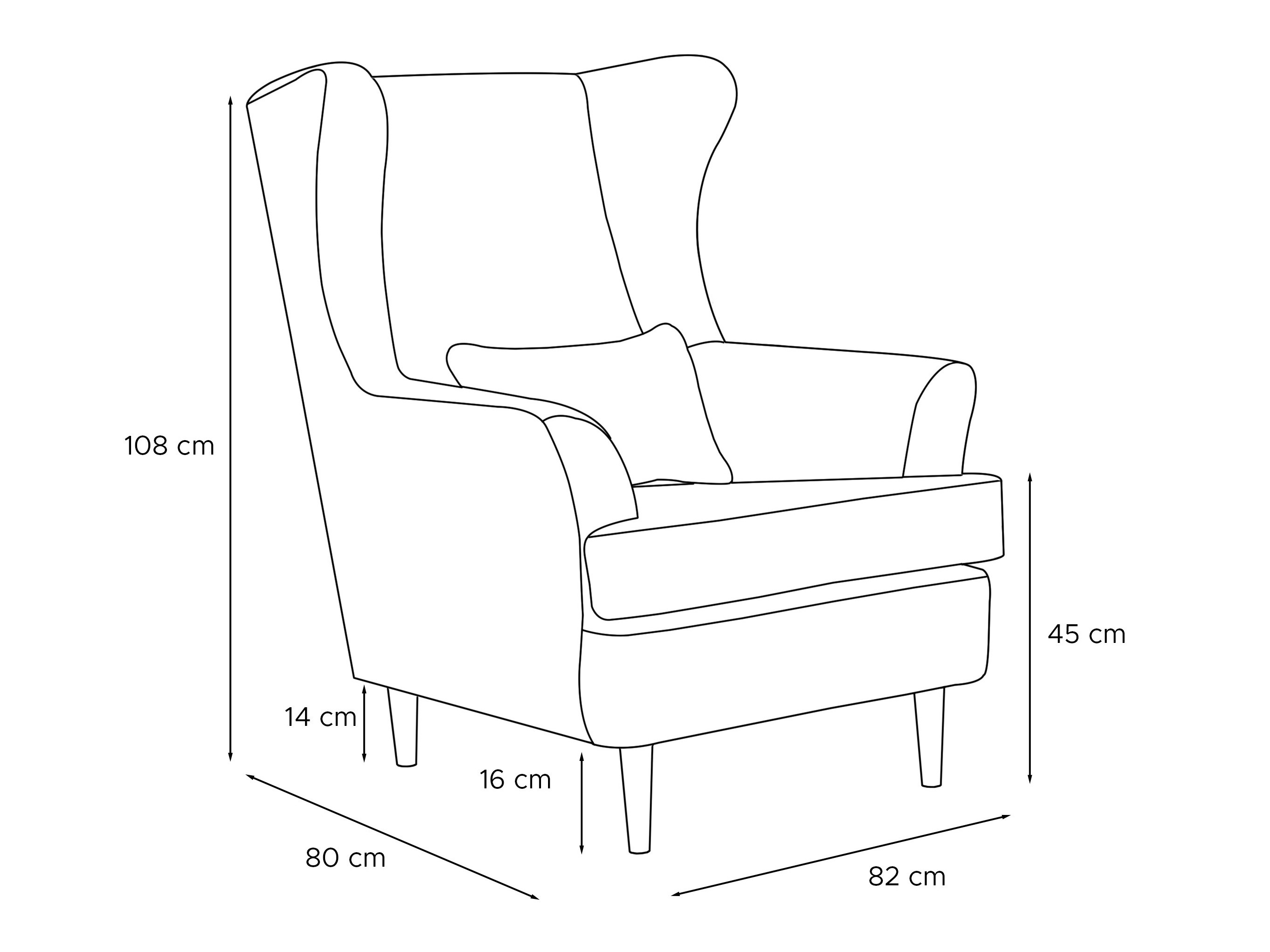 Fotel Temecula 136 (Poso 55 + Paros 05)