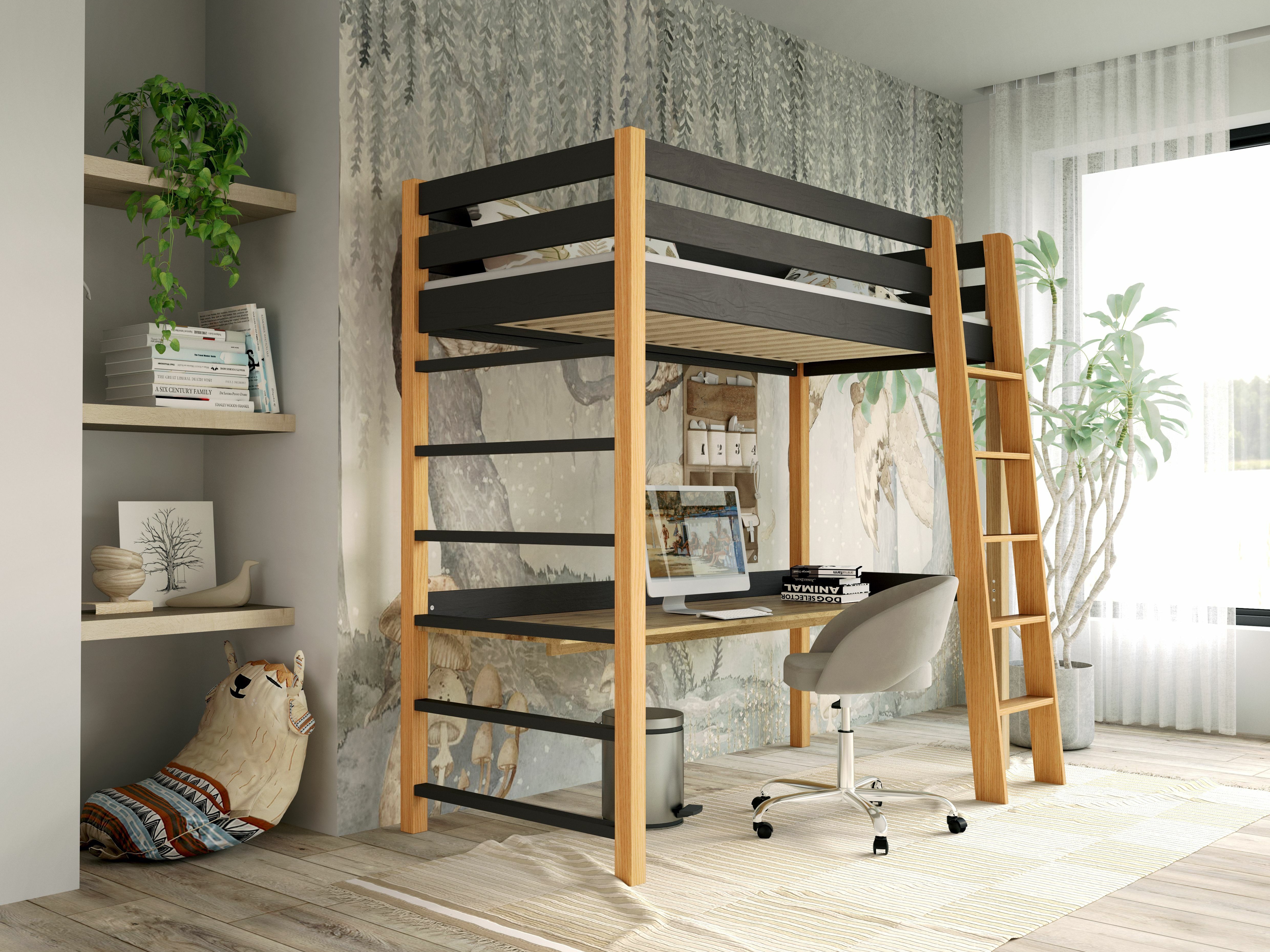 Galériaágy Ogden 173 (Fekete)