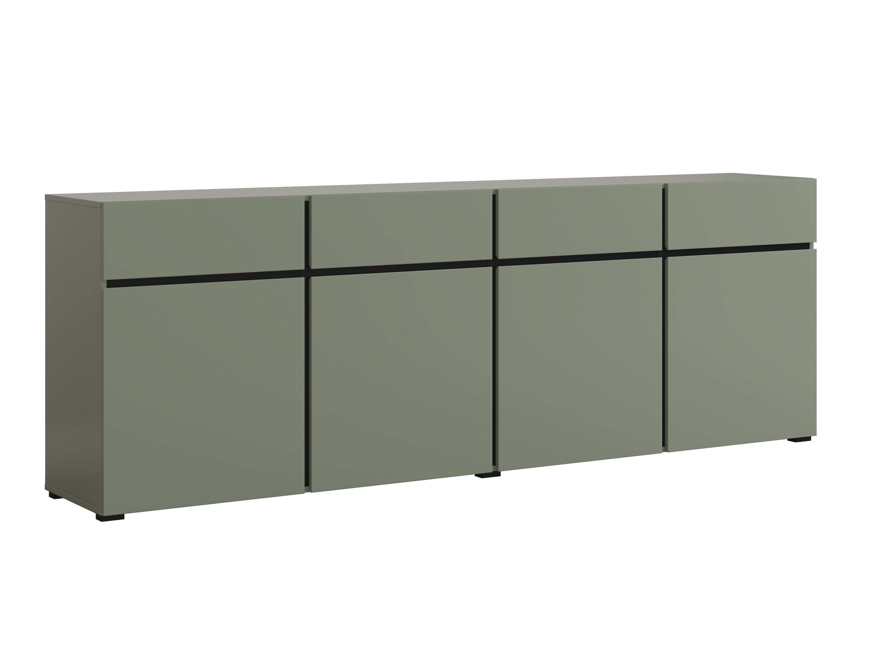 Komód Alfere 100 (Zöld)