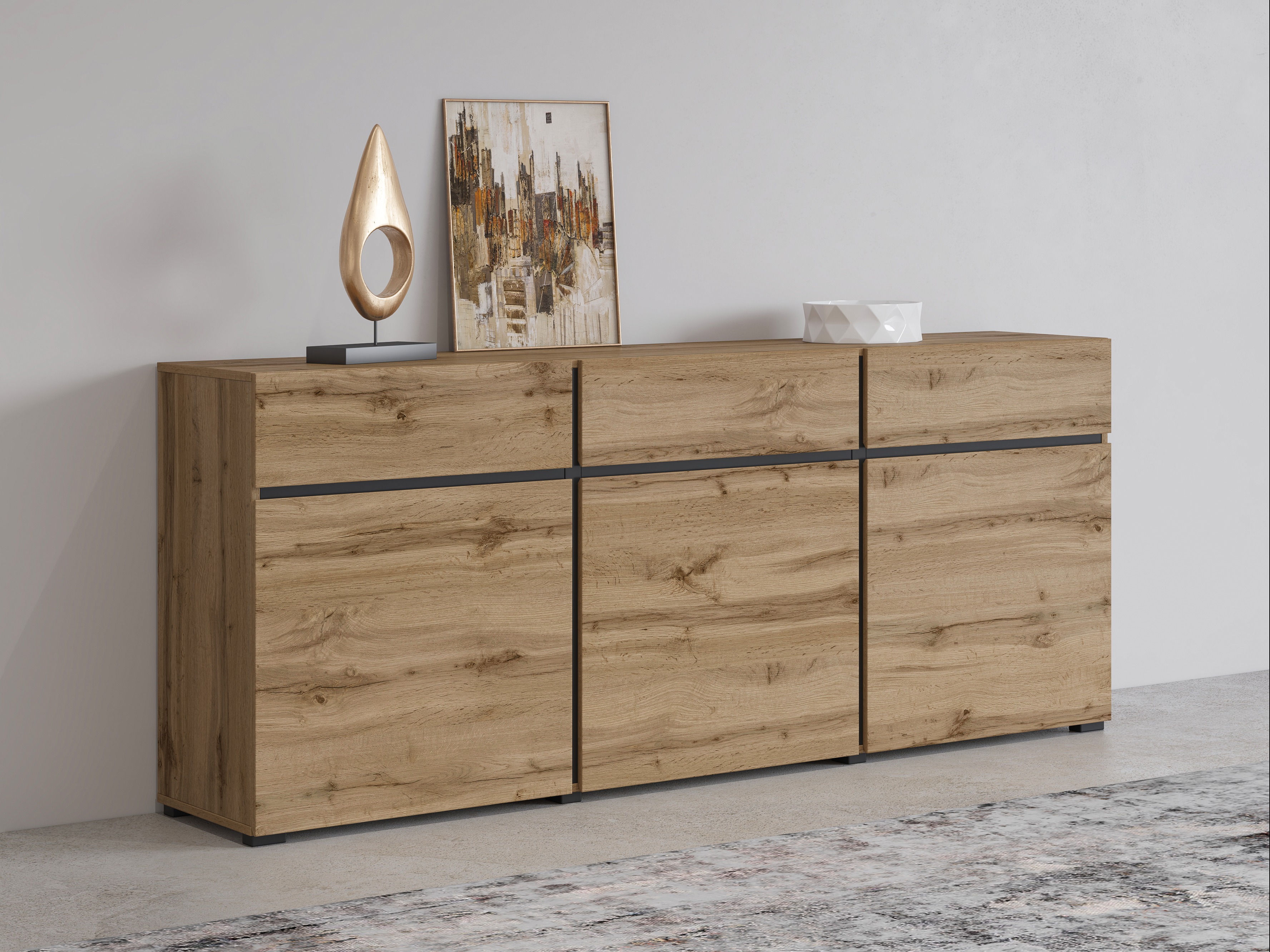 Komód Alfere 103 (Wotan tölgy)