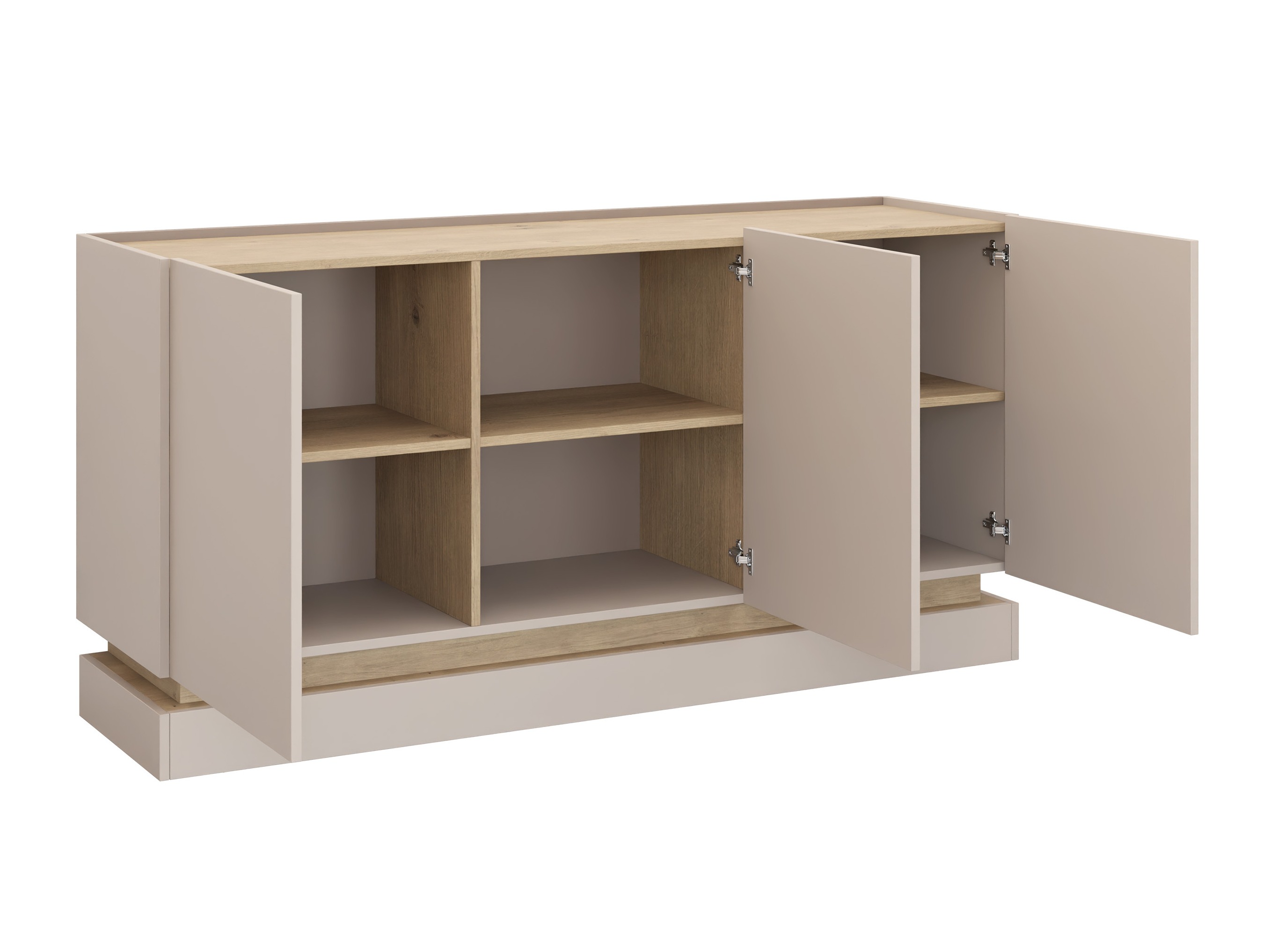 Nappali szett Comfivo Tilia (Fekete + Tölgy)