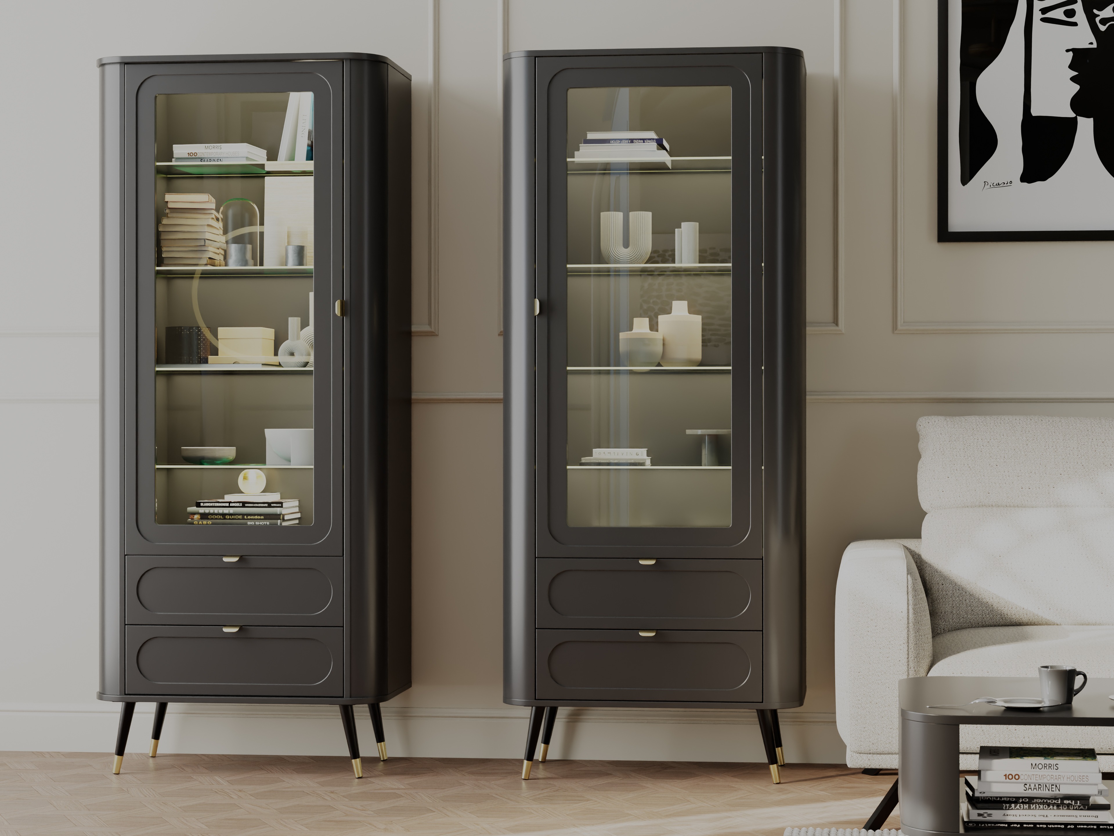 Könyvespolc Mornolu 104