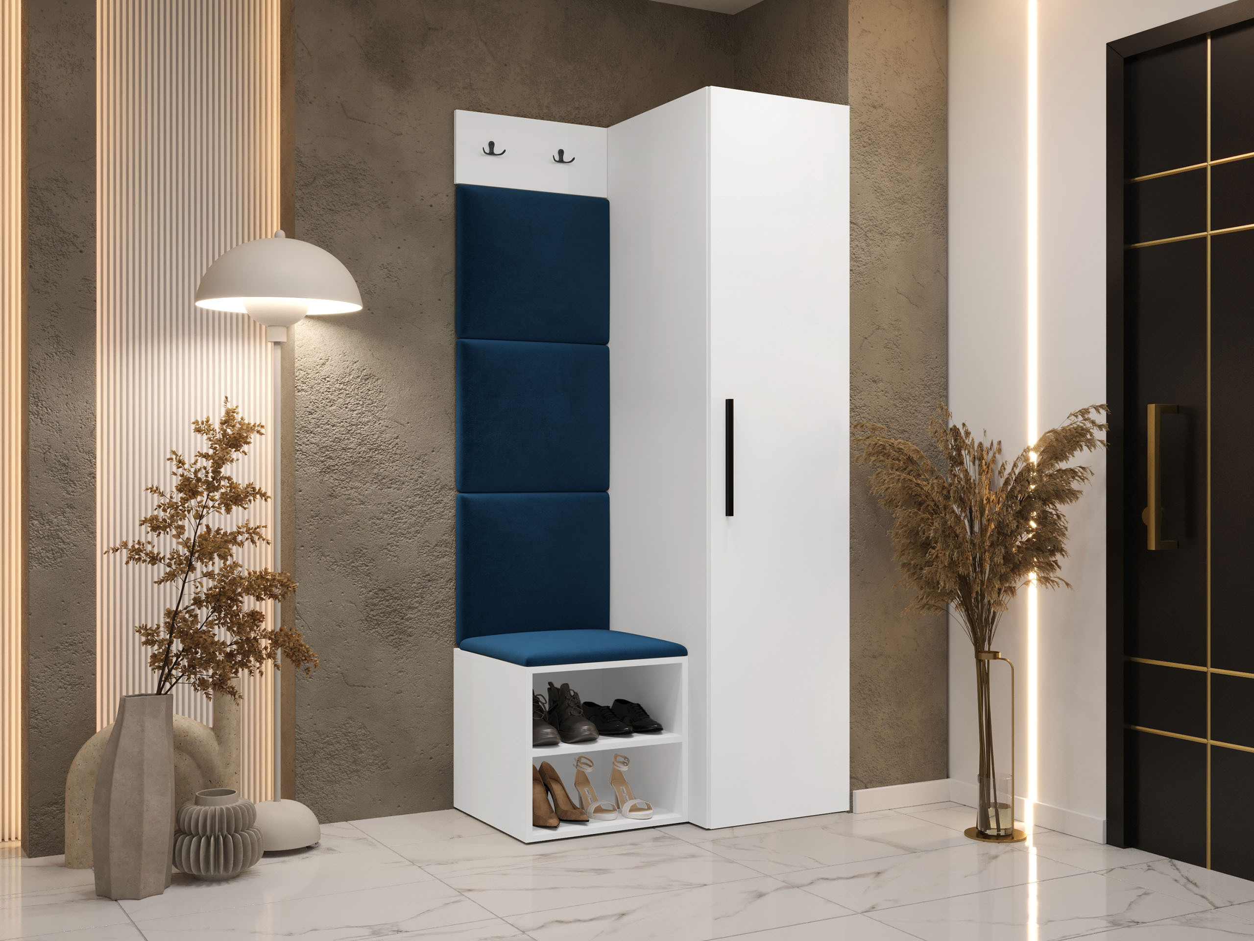 Előszoba garnitúra Hartford 524 (Fehér)