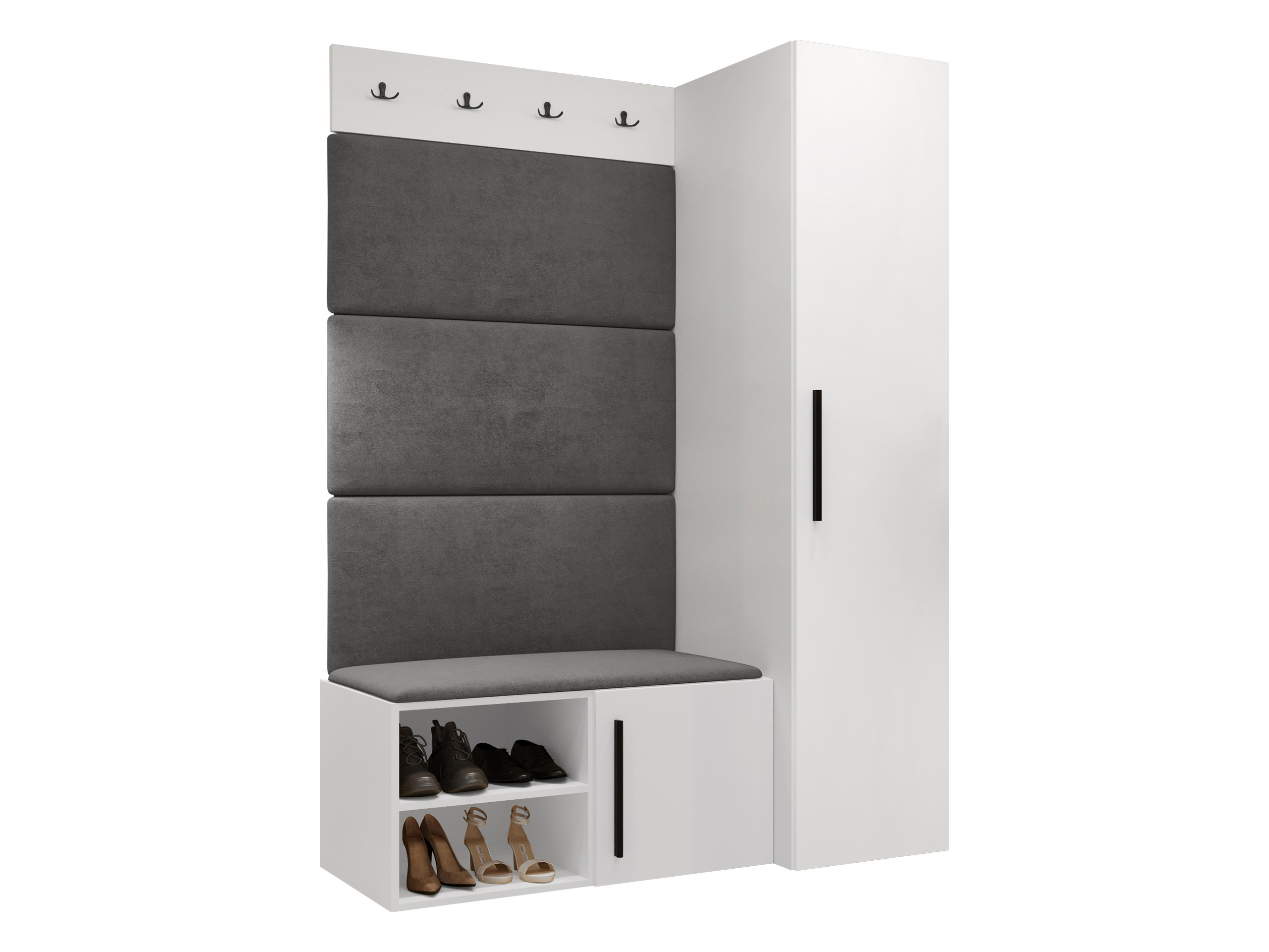 Előszoba garnitúra Hartford 525 (Fehér)